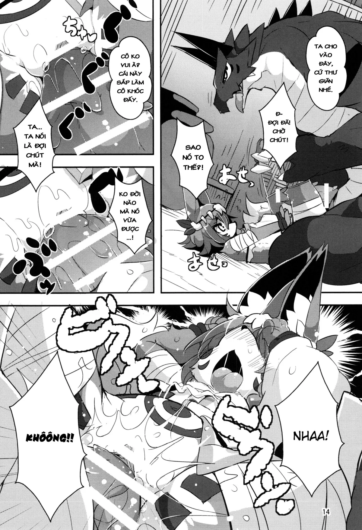 HentaiVN.net - Ảnh 13 - Ganbare, Soncho-San! - Chap 1
