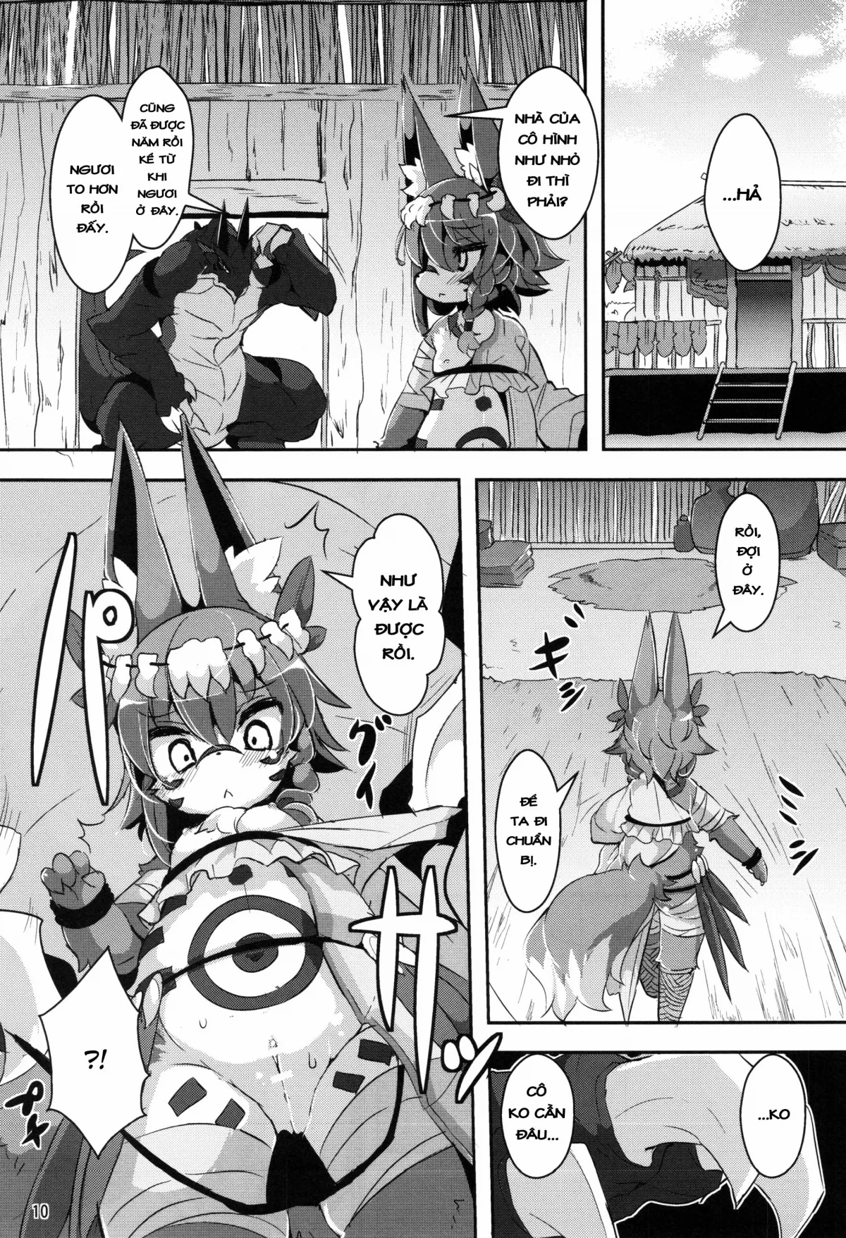 HentaiVN.net - Ảnh 9 - Ganbare, Soncho-San! - Chap 1