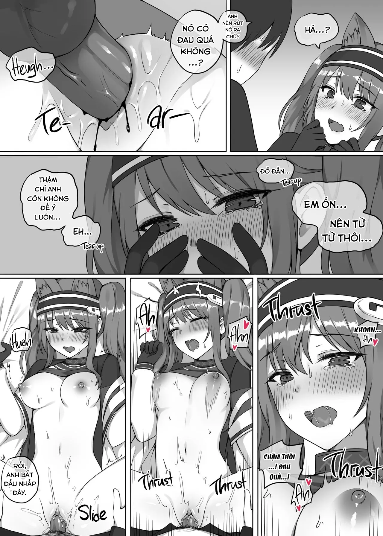HentaiVN.net - Ảnh 12 - Angelina Creampie [안젤리나 만화] - Chap 1