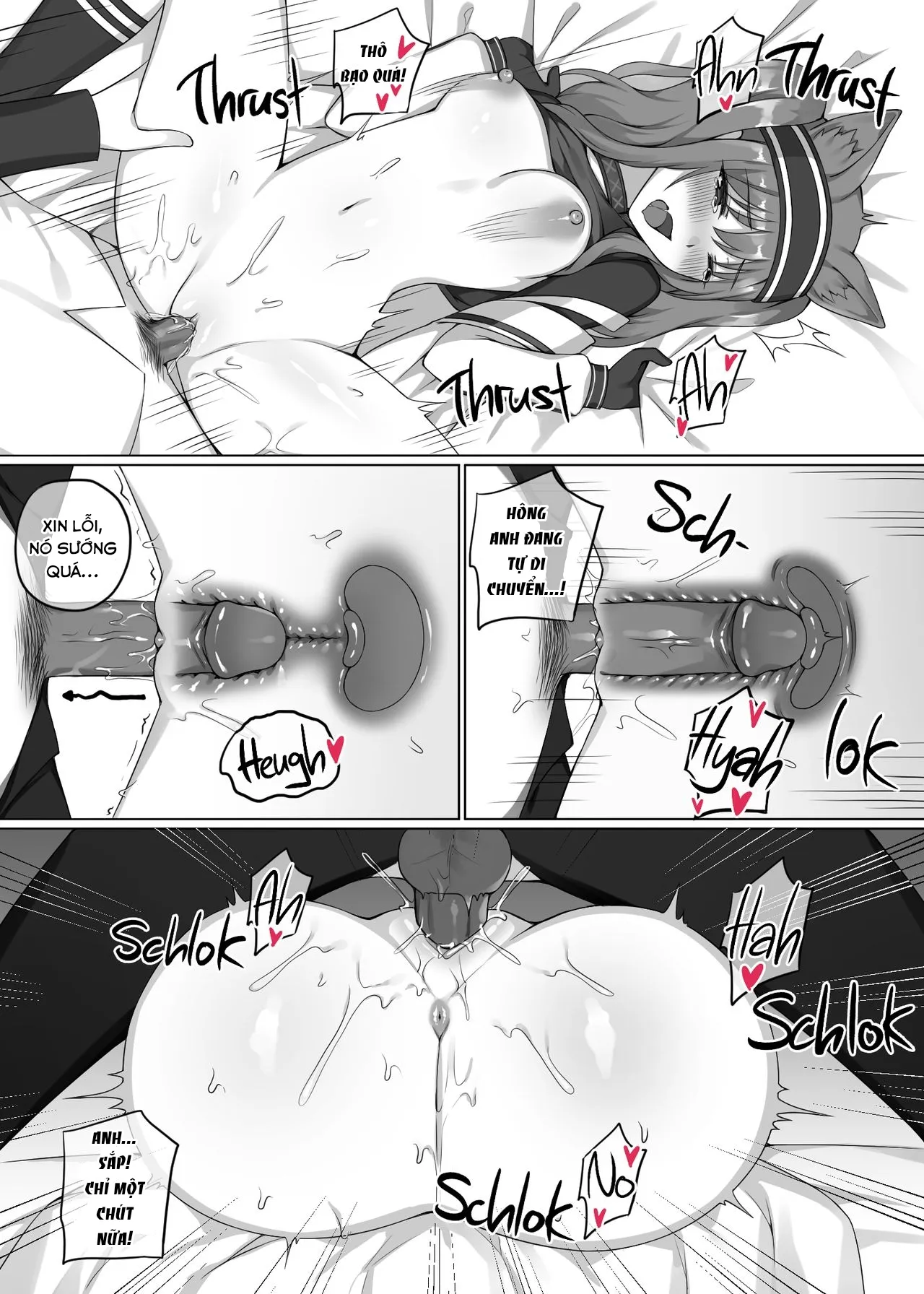 HentaiVN.net - Ảnh 13 - Angelina Creampie [안젤리나 만화] - Chap 1