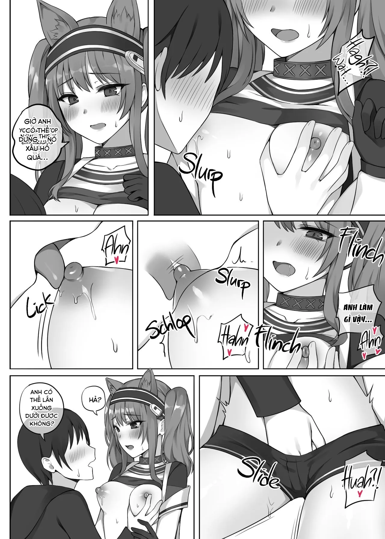 HentaiVN.net - Ảnh 7 - Angelina Creampie [안젤리나 만화] - Chap 1