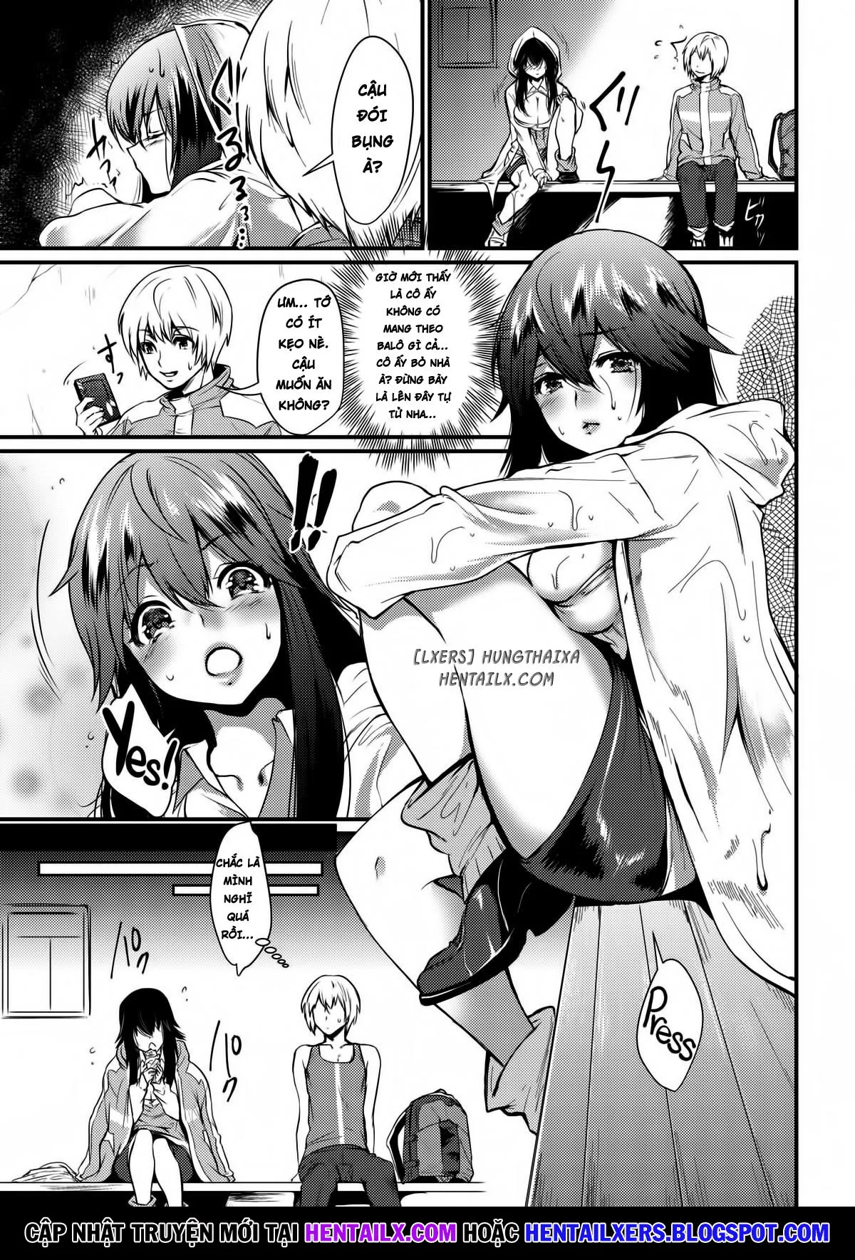 HentaiVN.net - Ảnh 4 - Rain Soaked Girl - Chap 1