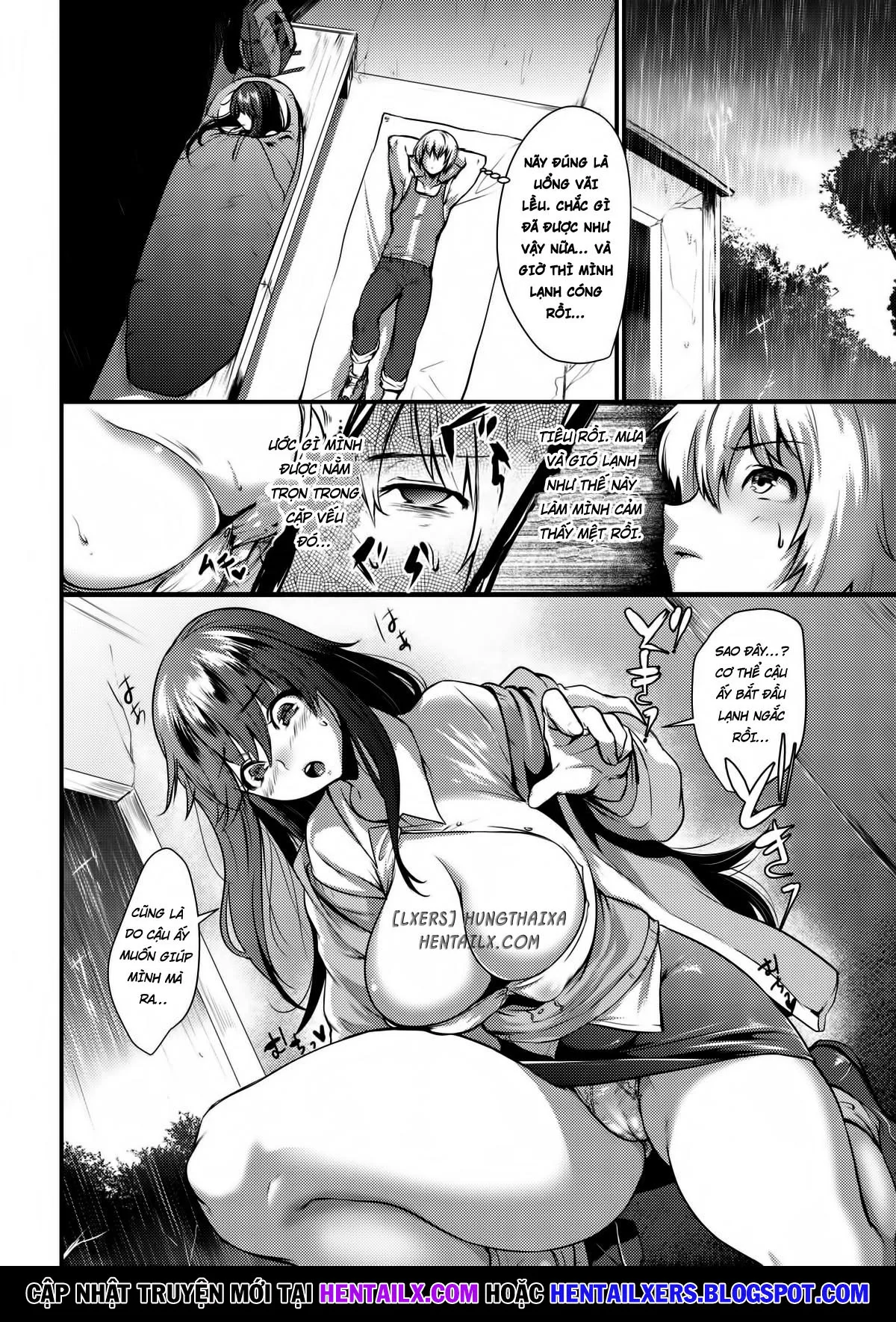 HentaiVN.net - Ảnh 7 - Rain Soaked Girl - Chap 1