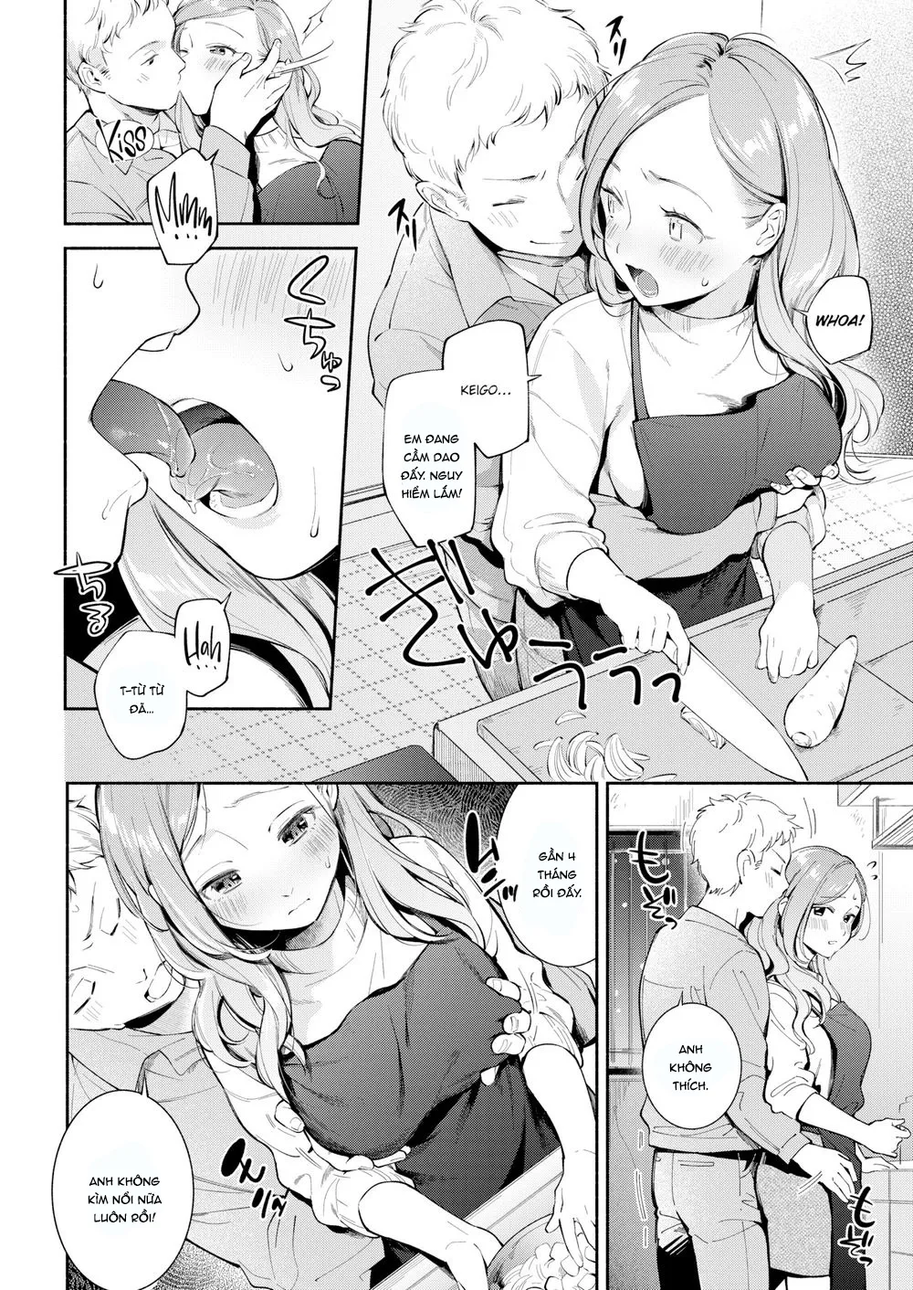 HentaiVN.net - Ảnh 4 - Tổ ấm nho nhỏ ❤ [One Room Love] - Chap 1