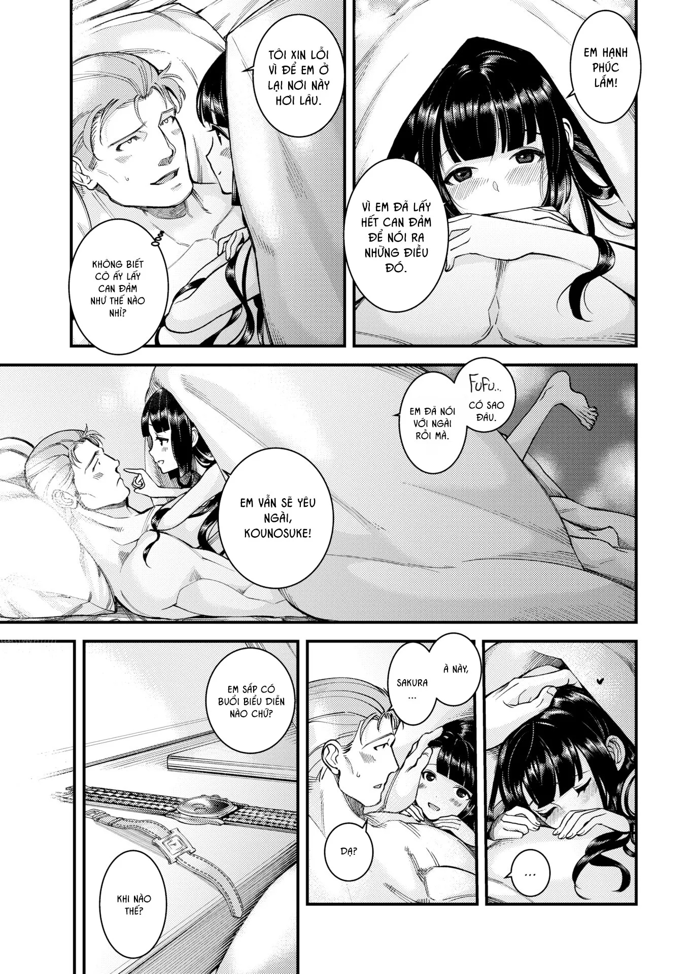 HentaiVN.net - Ảnh 20 - Wisteria Girl - Chap 1