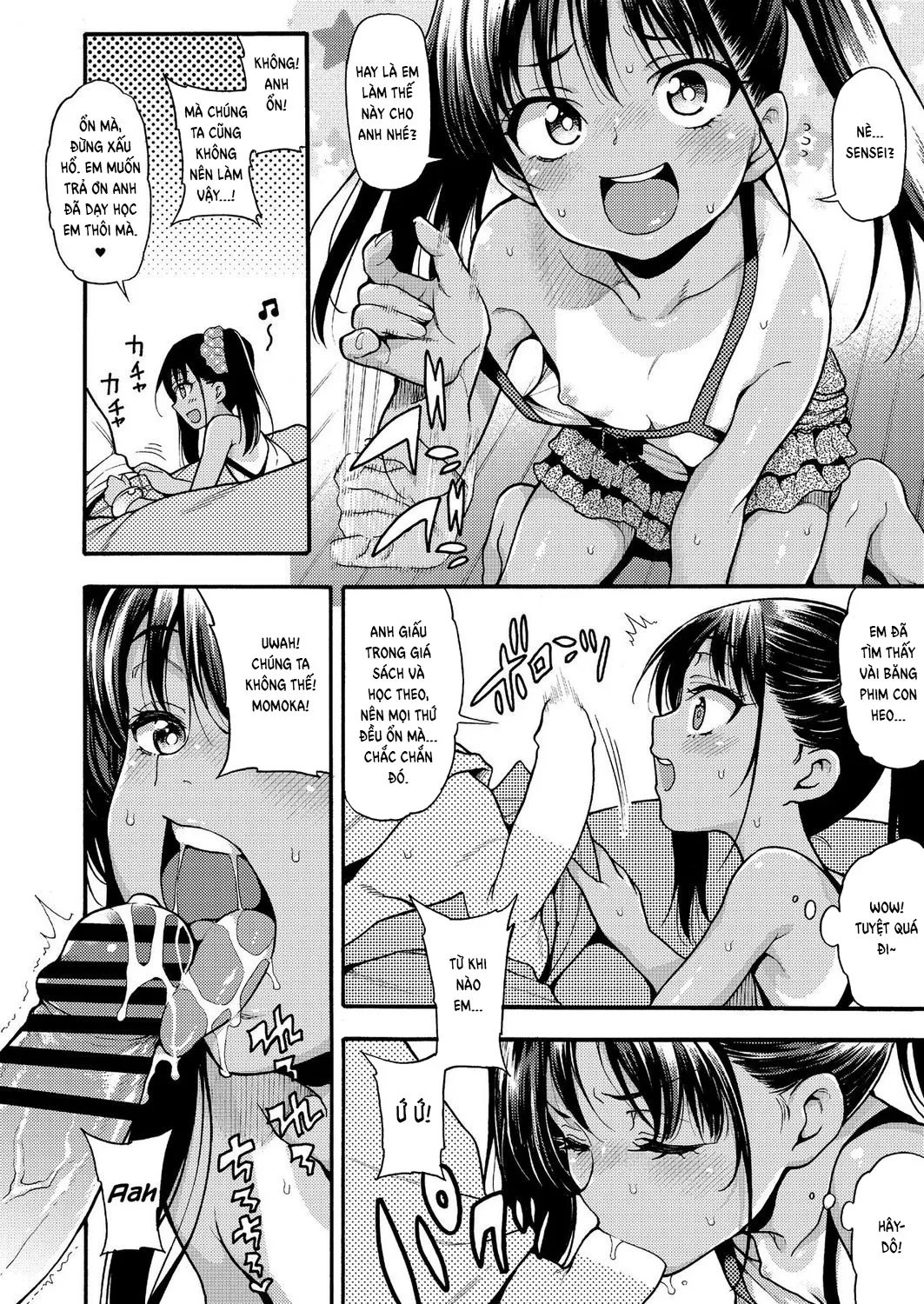 HentaiVN.net - Ảnh 8 - JYOJIZM SUMMER - Chap 1
