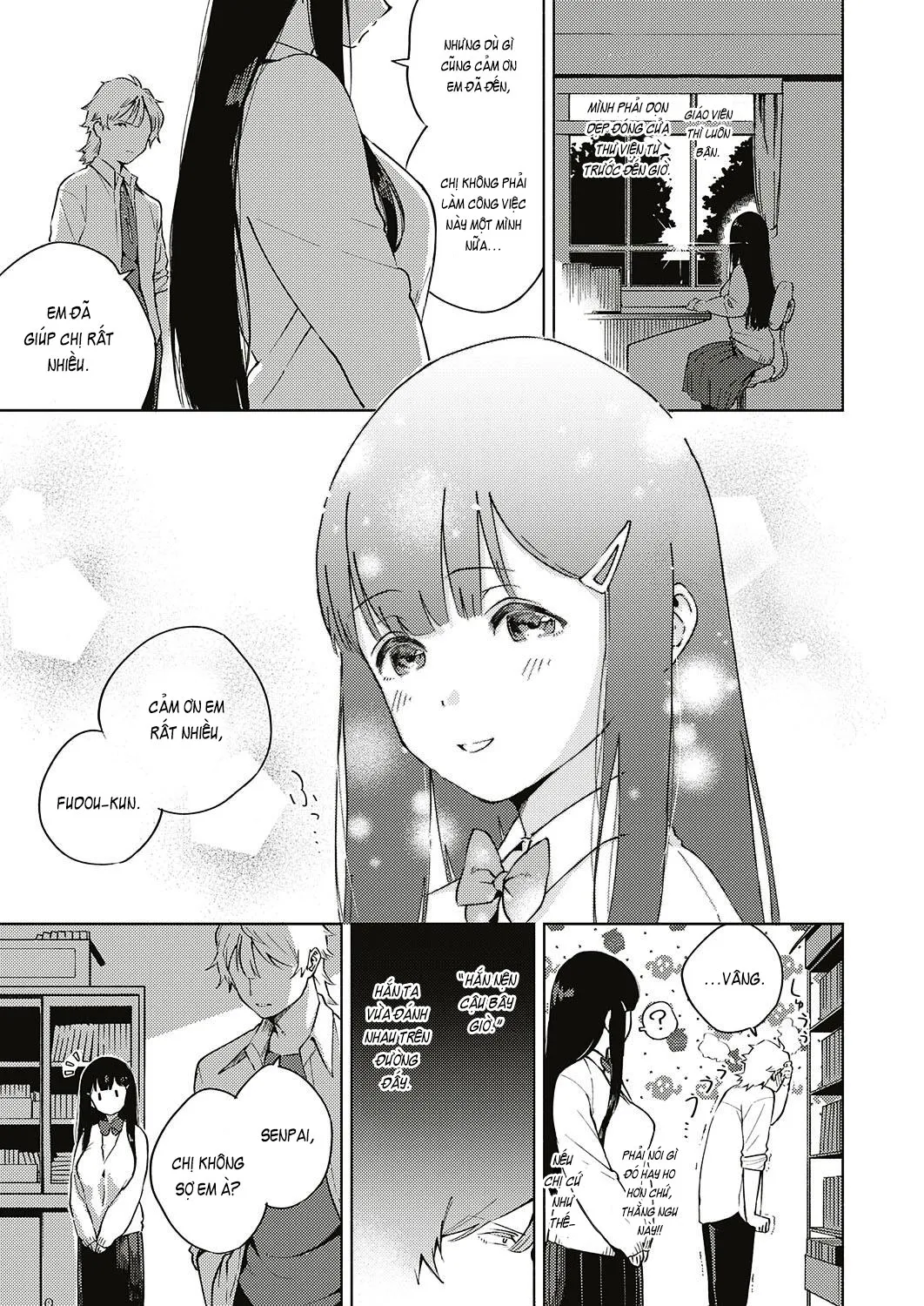 HentaiVN.net - Ảnh 6 - Toshoshitsu o Shimete kara [図書室を閉めてから] - Chap 1