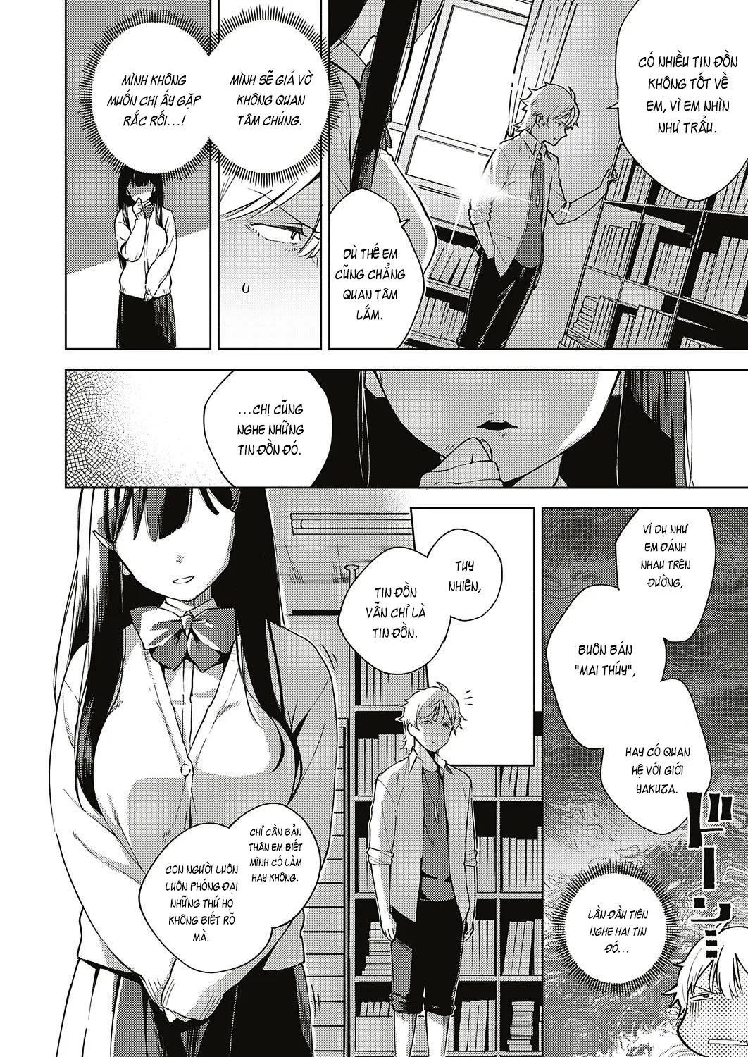 HentaiVN.net - Ảnh 7 - Toshoshitsu o Shimete kara [図書室を閉めてから] - Chap 1