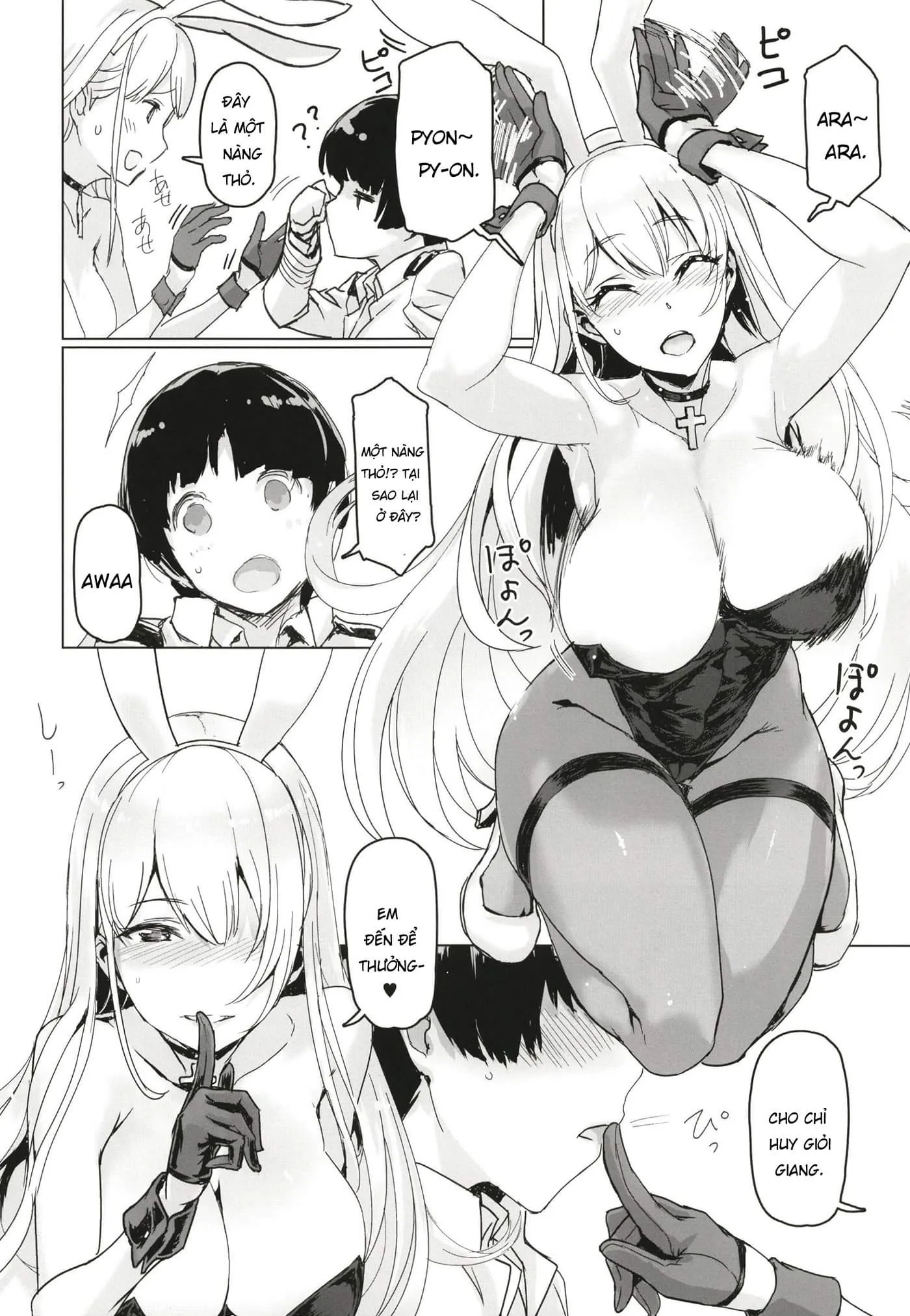 HentaiVN.net - Ảnh 9 - Shota Shikikan wa Bunny Girl Hishokan no Yume o Miru (Azur Lane) [ショタ指揮官はバニーガール秘書艦の夢を見る (アズールレーン)] - Chap 1