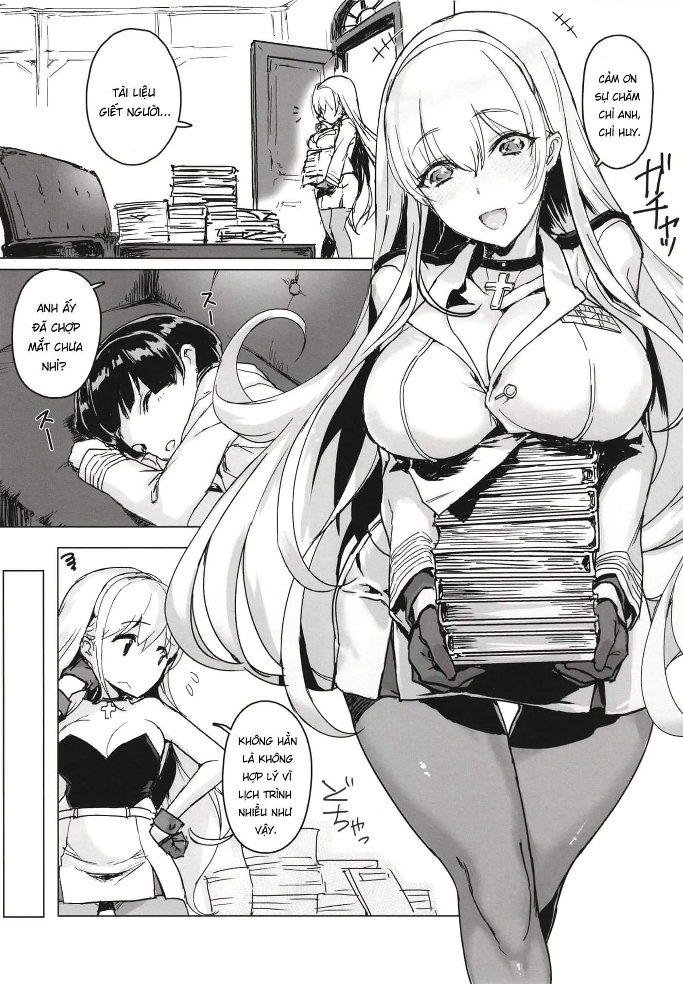 HentaiVN.net - Ảnh 4 - Shota Shikikan wa Bunny Girl Hishokan no Yume o Miru (Azur Lane) [ショタ指揮官はバニーガール秘書艦の夢を見る (アズールレーン)] - Chap 1