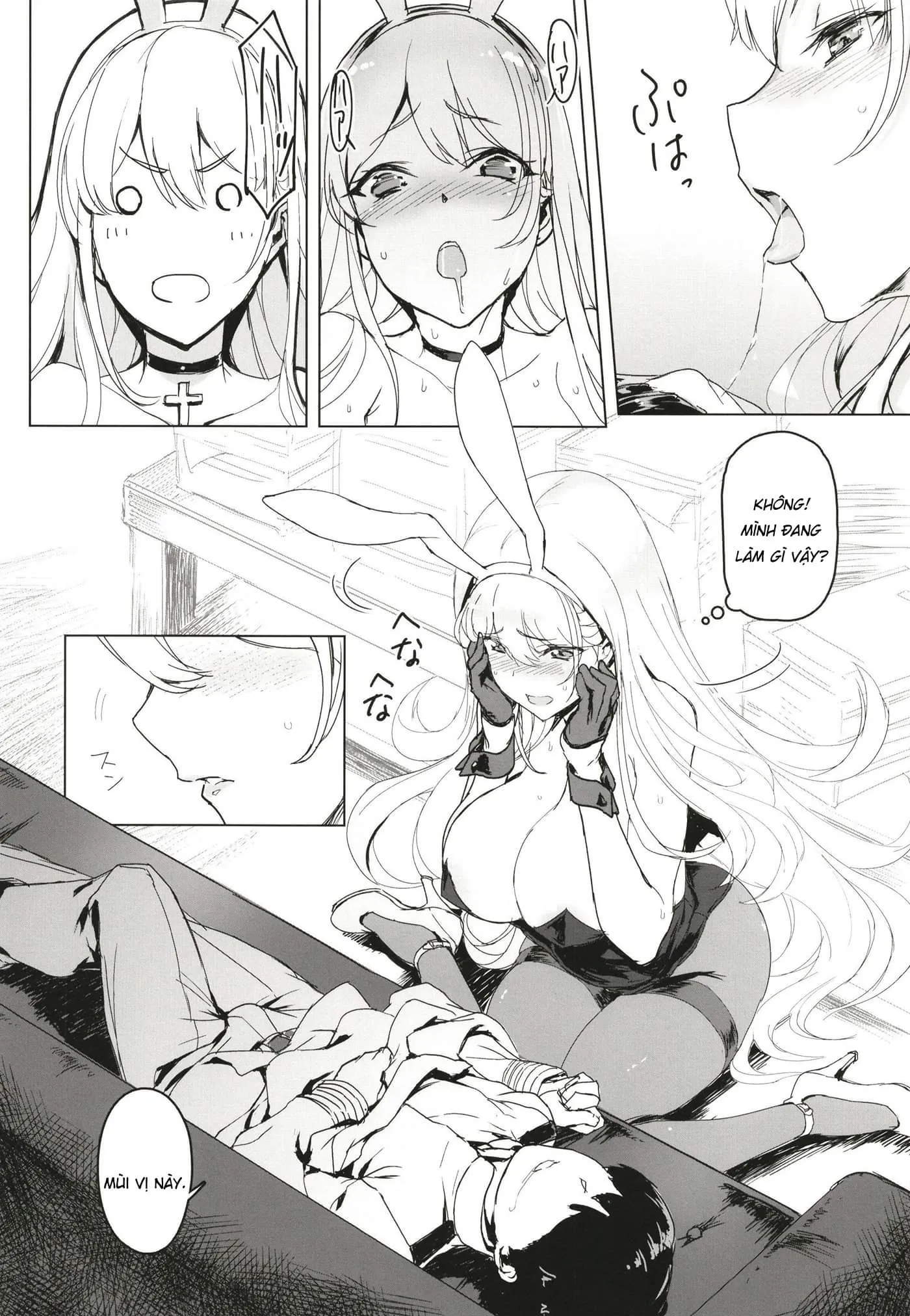 HentaiVN.net - Ảnh 7 - Shota Shikikan wa Bunny Girl Hishokan no Yume o Miru (Azur Lane) [ショタ指揮官はバニーガール秘書艦の夢を見る (アズールレーン)] - Chap 1