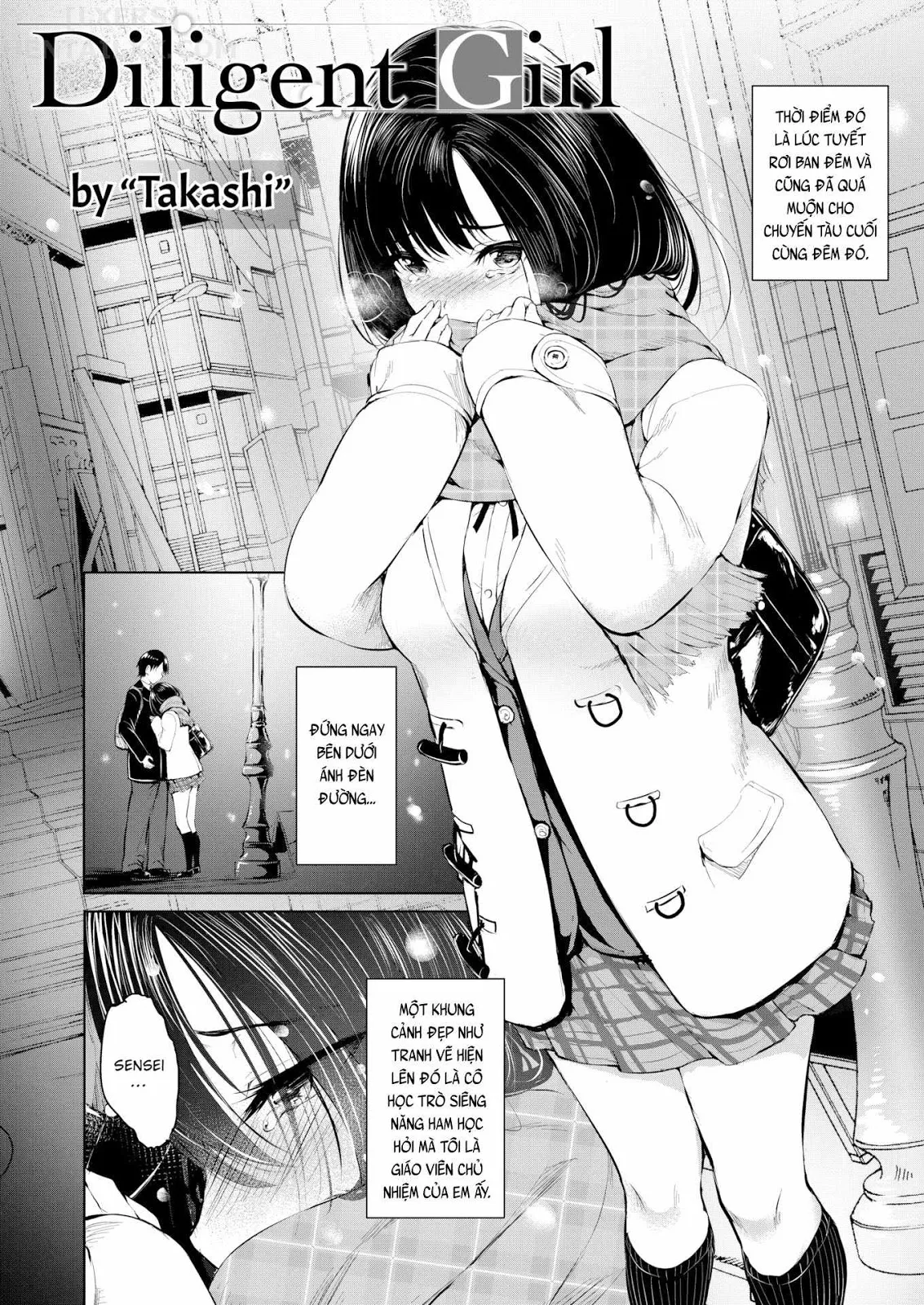 HentaiVN.net - Ảnh 3 - Diligent Girl - Chap 1