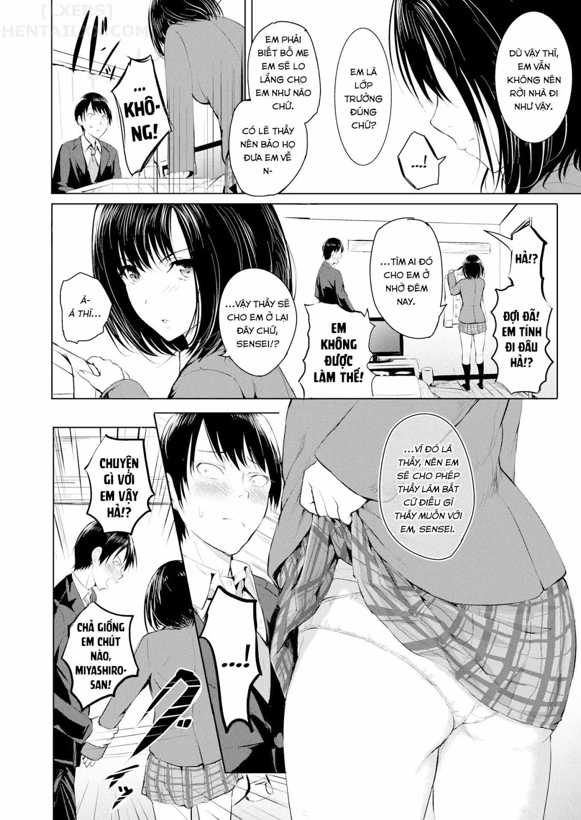 HentaiVN.net - Ảnh 5 - Diligent Girl - Chap 1