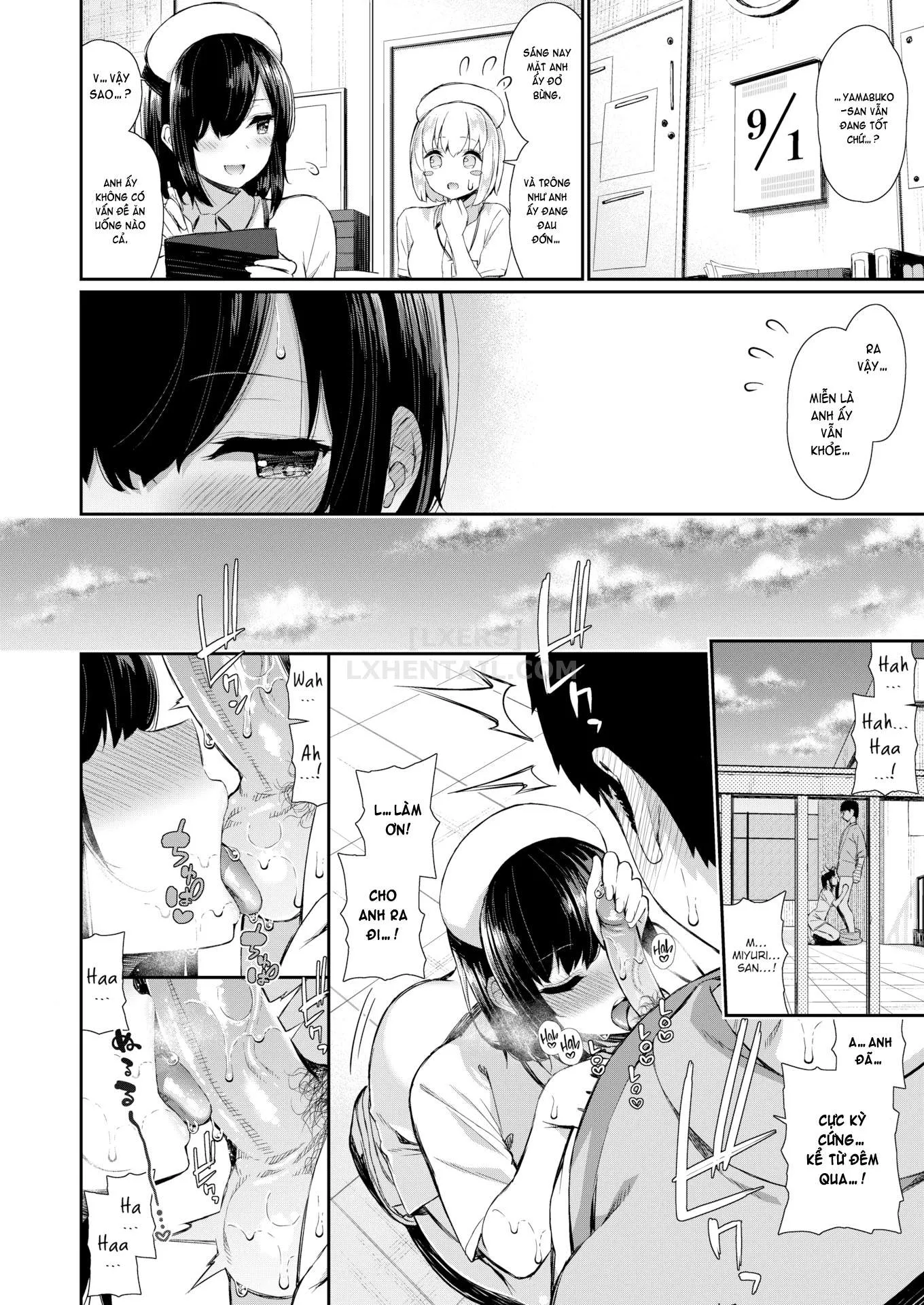 HentaiVN.net - Ảnh 15 - Nurse Girlfriend’s XXX Management [Comic X-Eros #80] - Chap 1