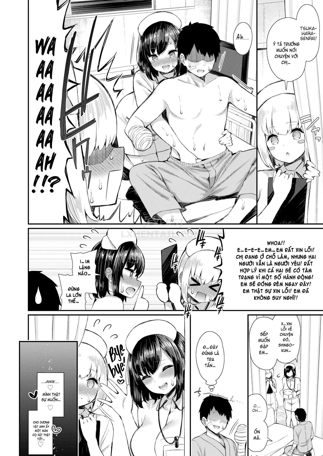 HentaiVN.net - Ảnh 7 - Nurse Girlfriend’s XXX Management [Comic X-Eros #80] - Chap 1