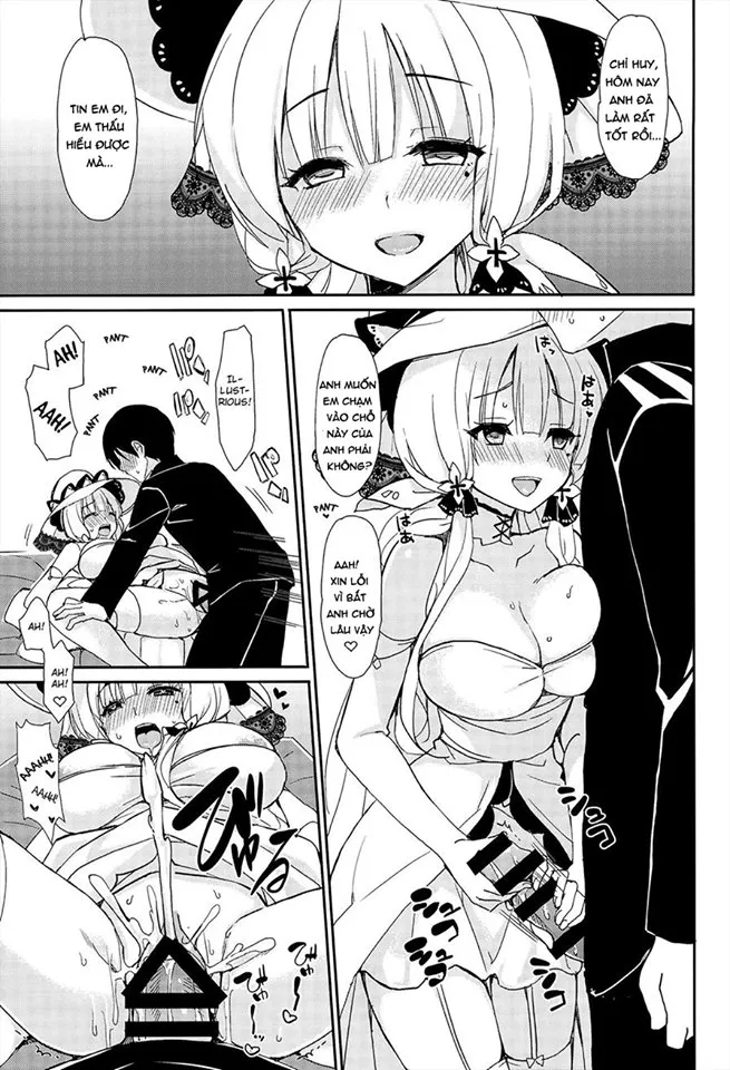 HentaiVN.net - Ảnh 14 - Junai Illustrious (Azur Lane) [純愛イラストリアス (アズールレーン)] - Chap 1