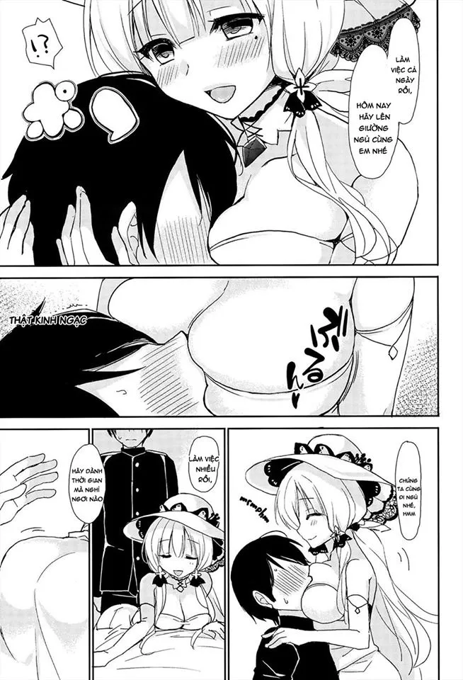HentaiVN.net - Ảnh 4 - Junai Illustrious (Azur Lane) [純愛イラストリアス (アズールレーン)] - Chap 1