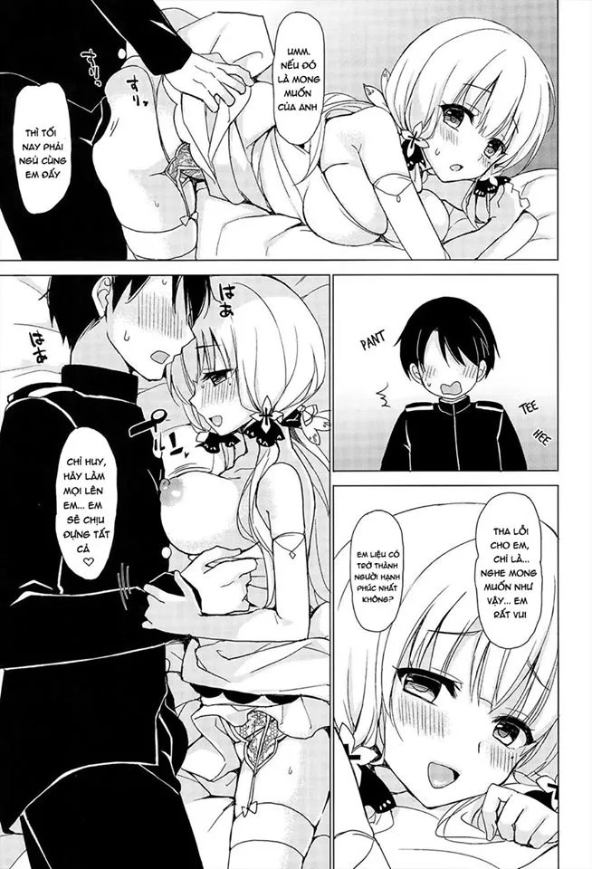 HentaiVN.net - Ảnh 6 - Junai Illustrious (Azur Lane) [純愛イラストリアス (アズールレーン)] - Chap 1