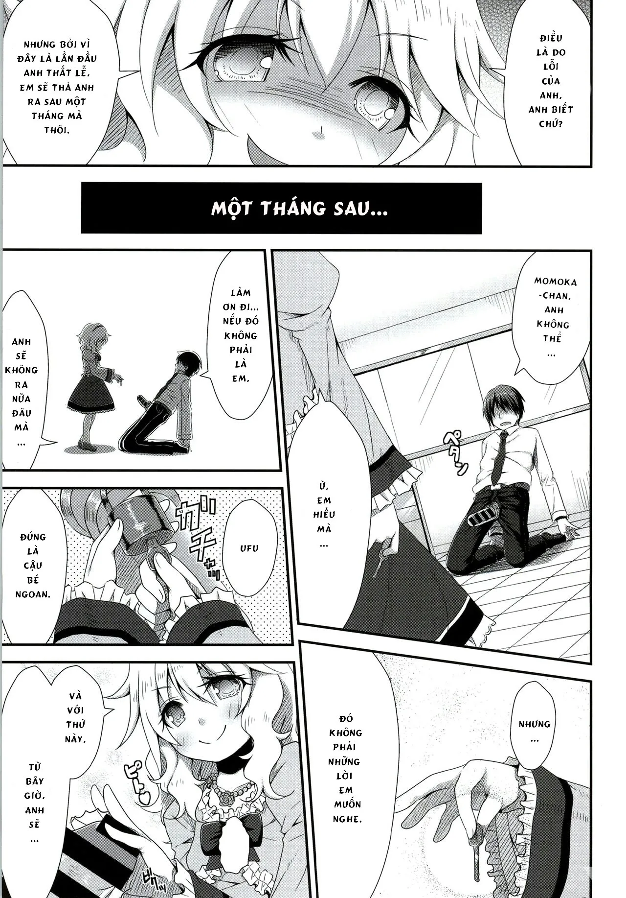 HentaiVN.net - Ảnh 9 - The Young Lady's Ejaculation Control - Chap 1