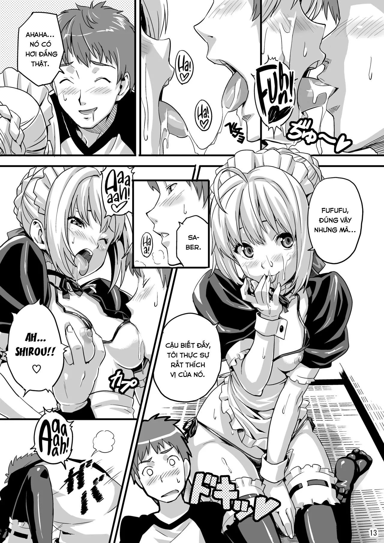HentaiVN.net - Ảnh 13 - Outama King of Soul (Fate/stay night) [王タマ King Of Soul] - Chap 1