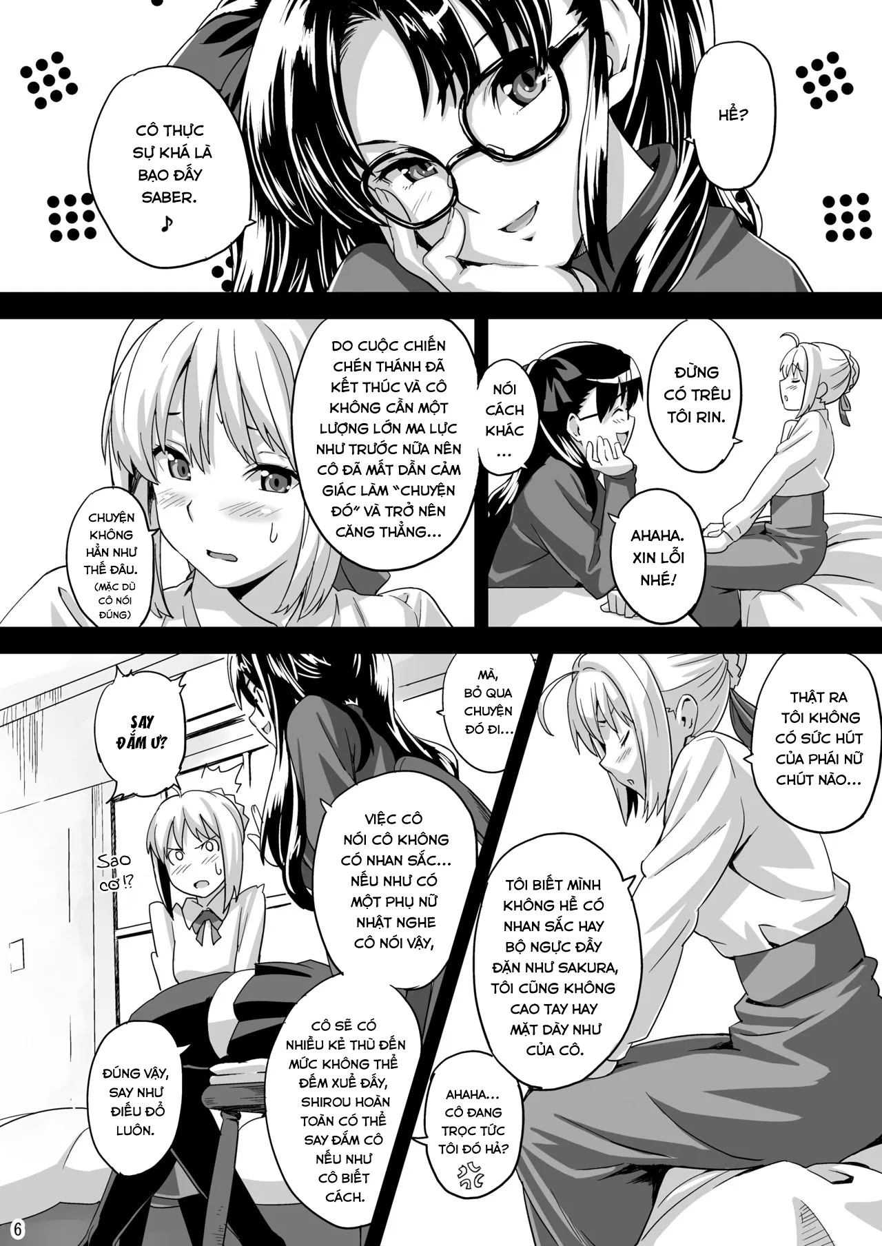 HentaiVN.net - Ảnh 6 - Outama King of Soul (Fate/stay night) [王タマ King Of Soul] - Chap 1