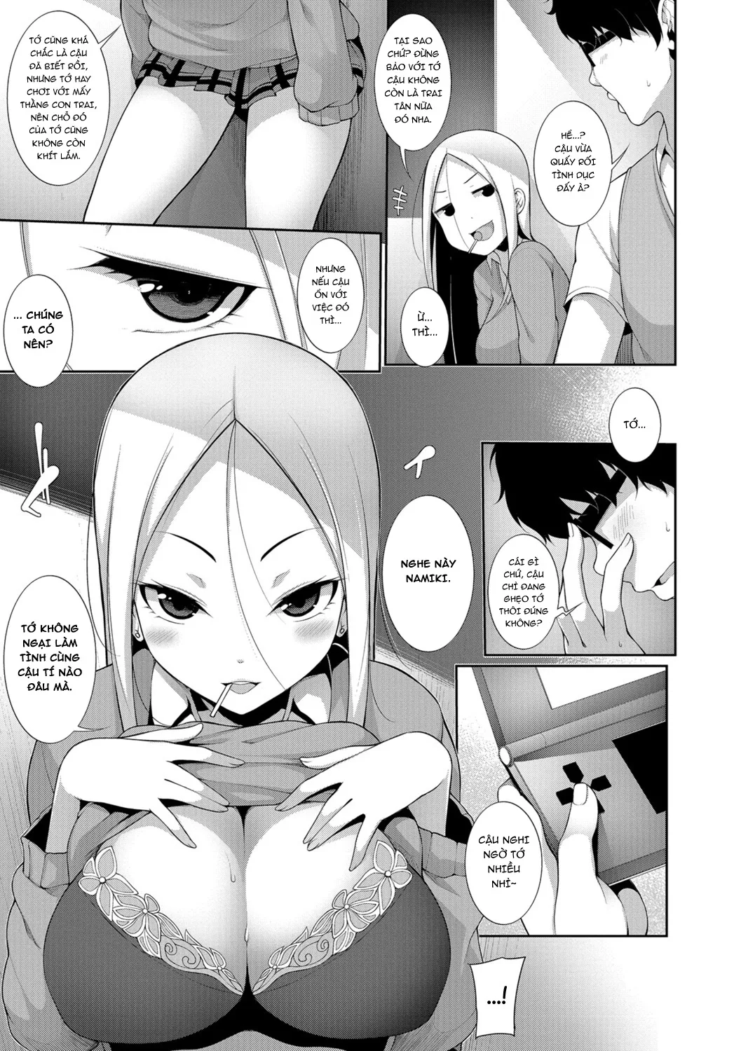 HentaiVN.net - Ảnh 11 - Houkago Game [After school Game] - Chap 1