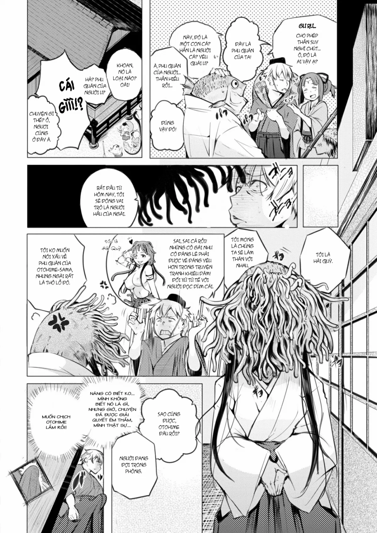 HentaiVN.net - Ảnh 14 - Huyền Thoại Urashima - Chap 1