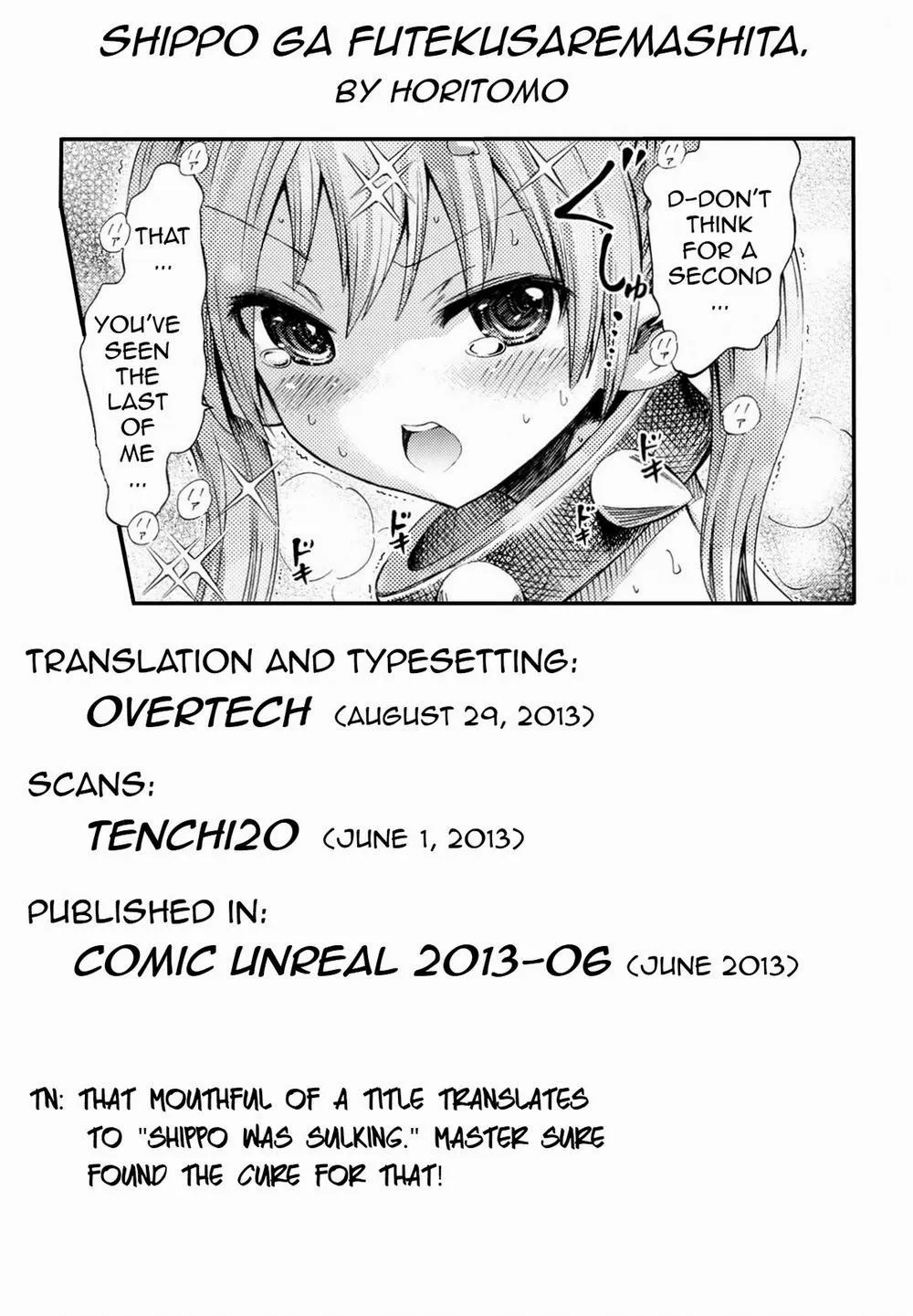 HentaiVN.net - Ảnh 22 - Shippo Ga Futekusaremashita - Chap 1
