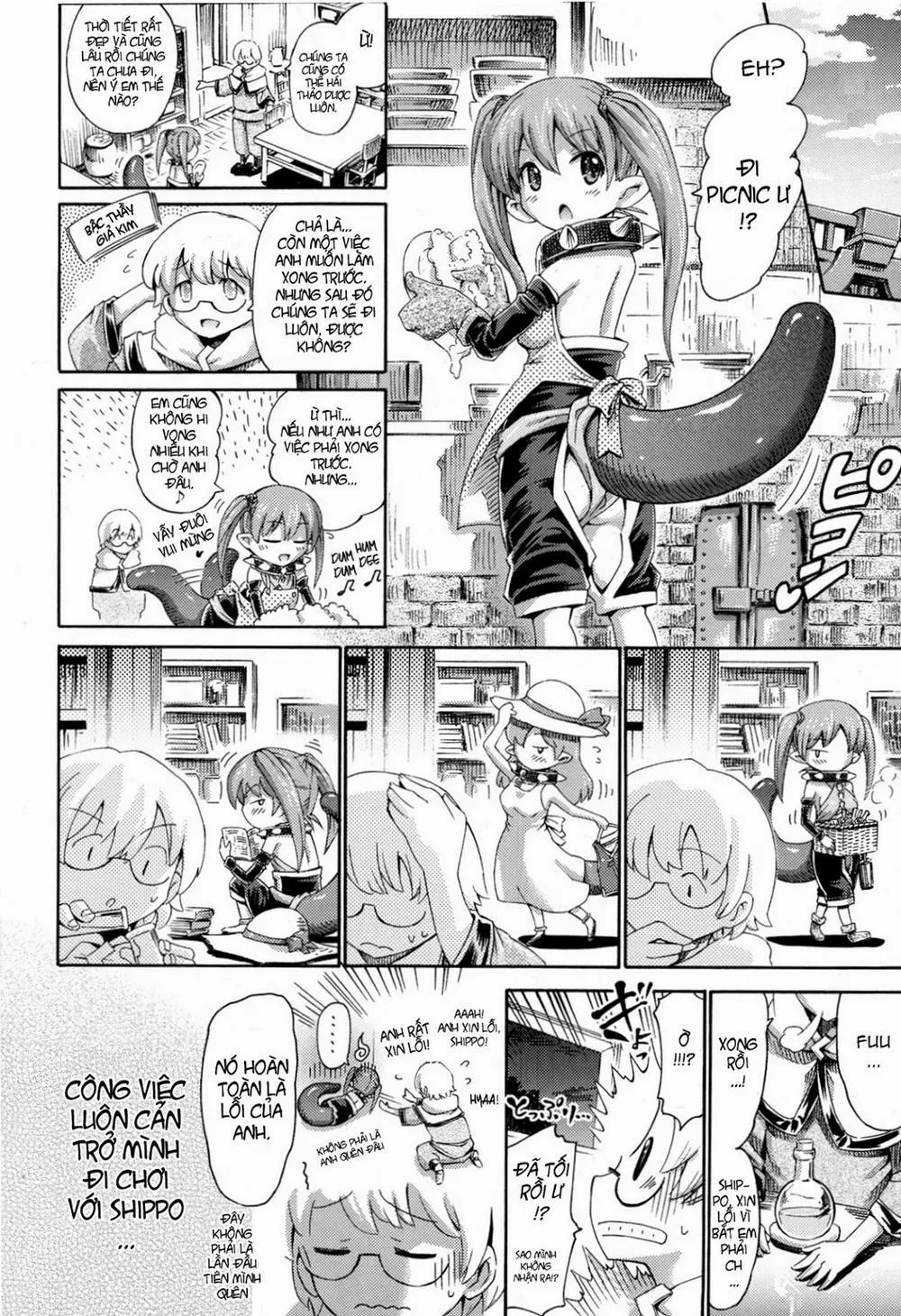 HentaiVN.net - Ảnh 3 - Shippo Ga Futekusaremashita - Chap 1