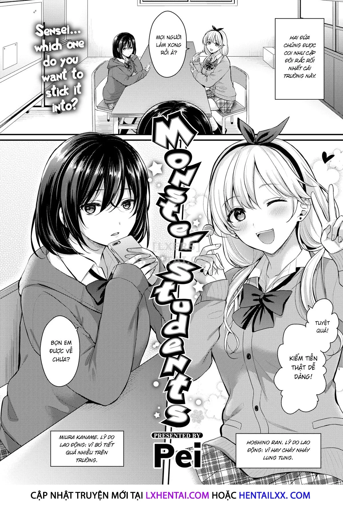 HentaiVN.net - Ảnh 4 - Monster Students [Comic Kairakuten BEAST 2020-07] - Chap 1