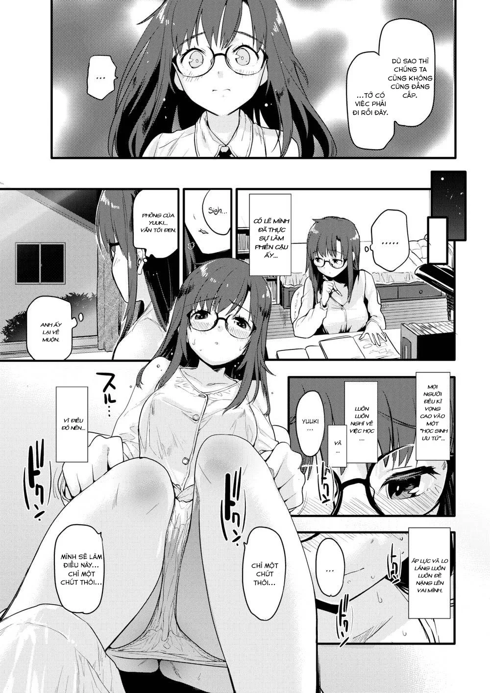 HentaiVN.net - Ảnh 4 - Đừng bỏ em một mình [Don’t Leave Me Alone] - Chap 1