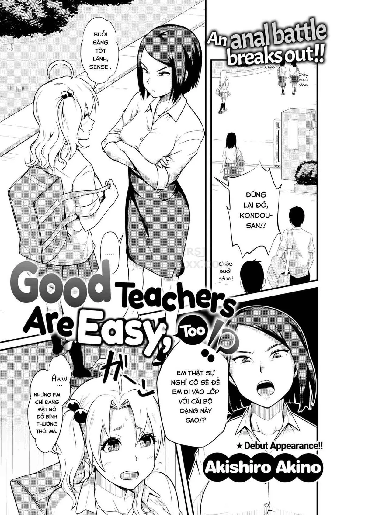 HentaiVN.net - Ảnh 4 - Good Teachers Are Easy, Too!? - Chap 1