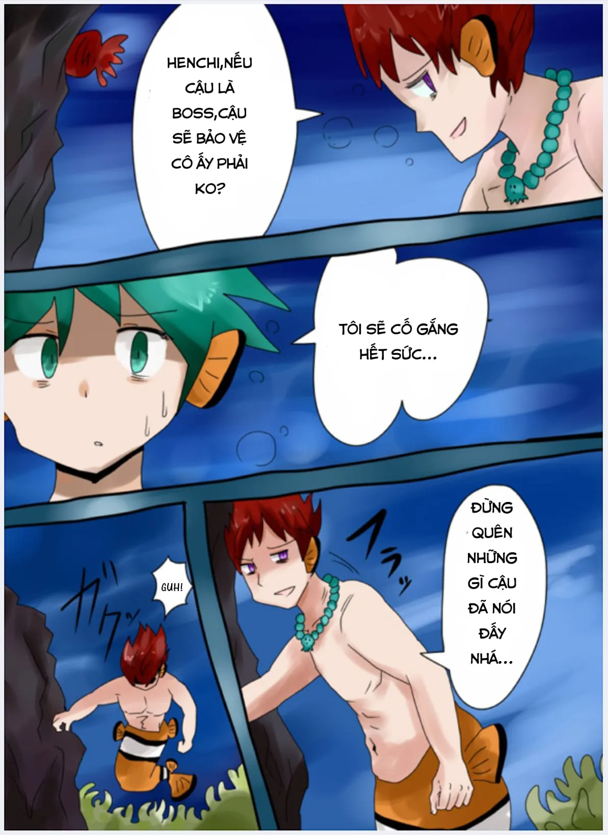 HentaiVN.net - Ảnh 12 - Clownfish Tales [Kakurekumanomi Monogatari] - Chap 1