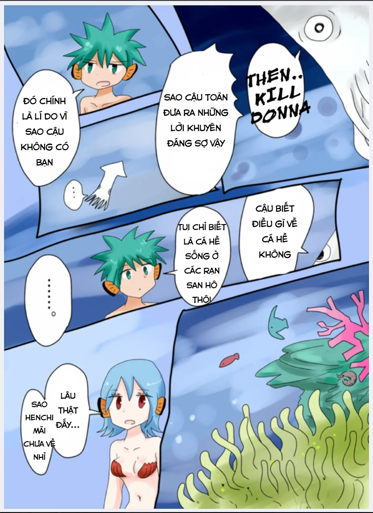 HentaiVN.net - Ảnh 5 - Clownfish Tales [Kakurekumanomi Monogatari] - Chap 1