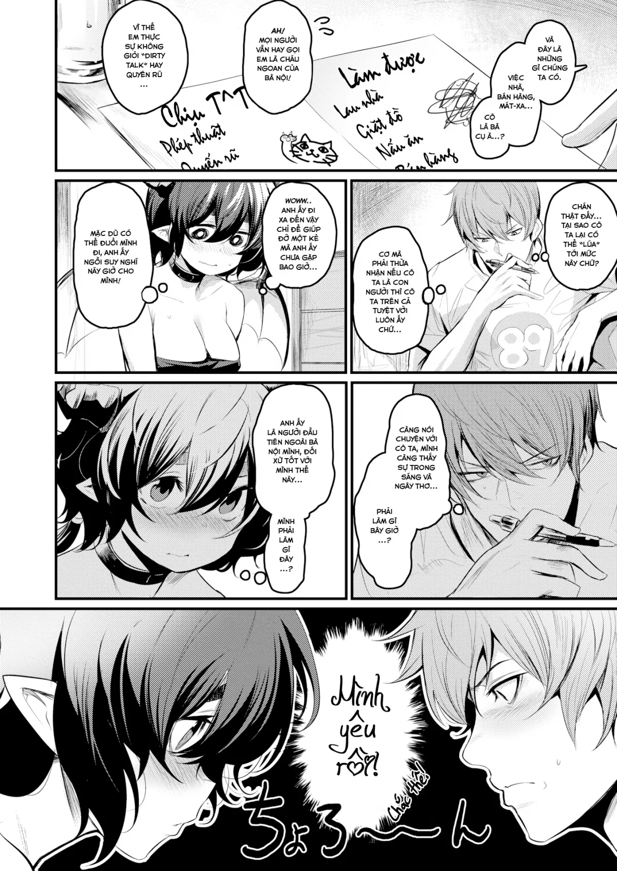 HentaiVN.net - Ảnh 5 - Bé Succubus vô vọng [This Succubus Can’t Suck] - Chap 1