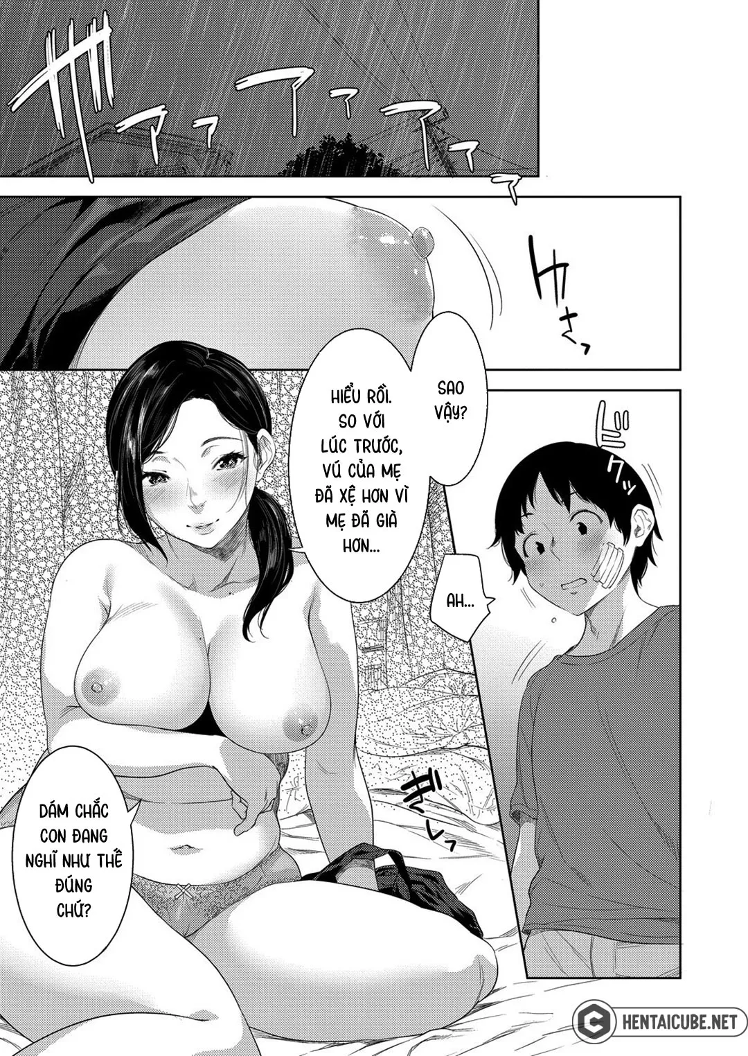 HentaiVN.net - Ảnh 19 - Sự chín muồi của mẹ [Mother's Ripeness; Haha no Umare] - Chap 1