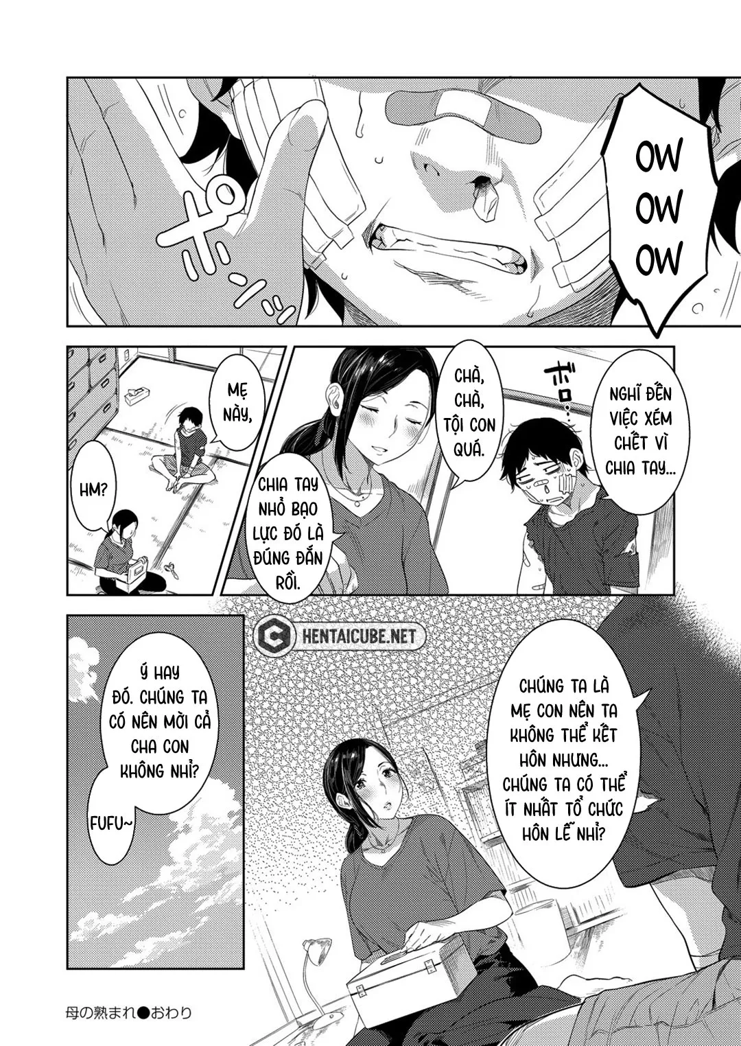 HentaiVN.net - Ảnh 28 - Sự chín muồi của mẹ [Mother's Ripeness; Haha no Umare] - Chap 1