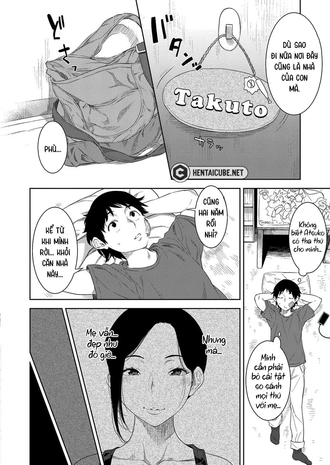 HentaiVN.net - Ảnh 4 - Sự chín muồi của mẹ [Mother's Ripeness; Haha no Umare] - Chap 1