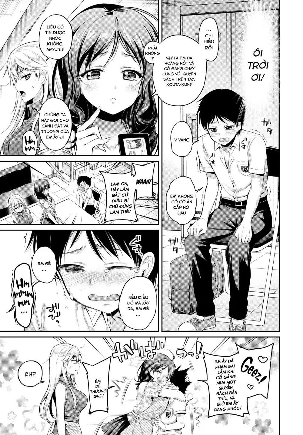 HentaiVN.net - Ảnh 3 - Dirty Book Challenge! - Chap 1