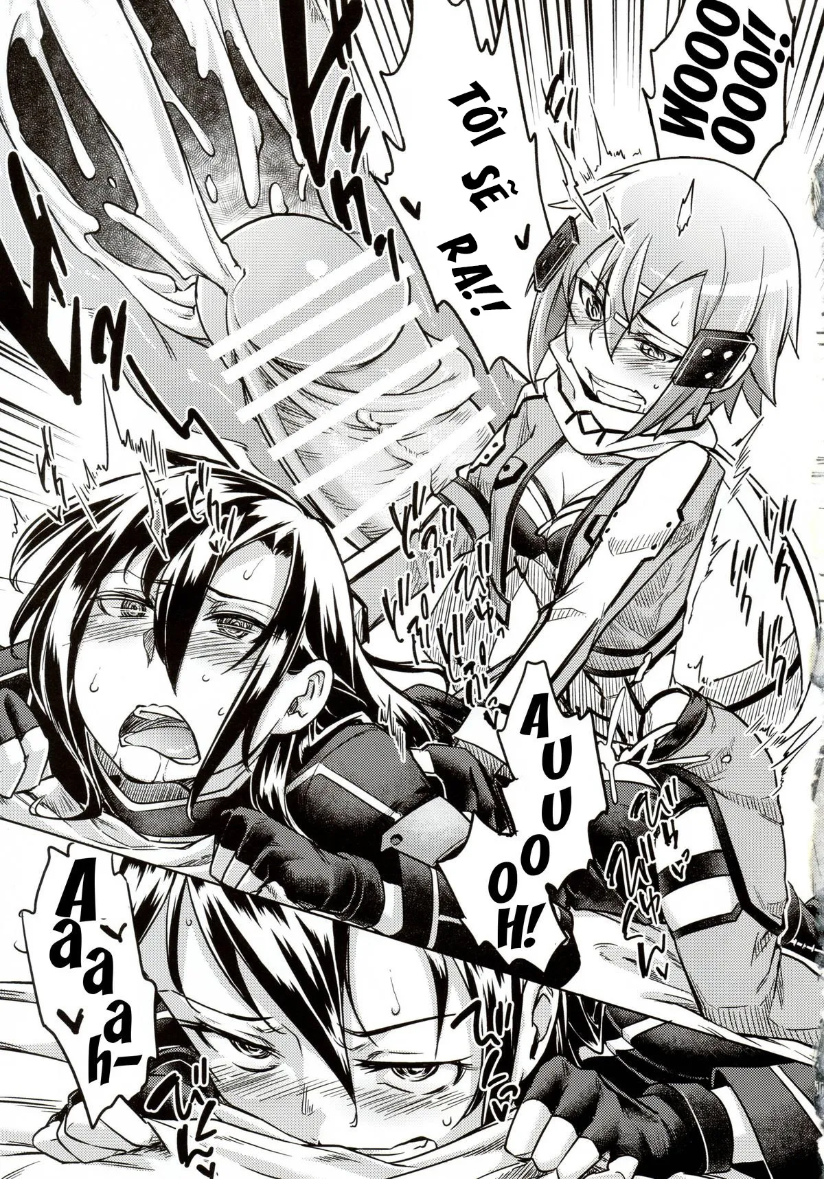 HentaiVN.net - Ảnh 19 - Sogekishu ni Osiri Ijirareru Hon (Sword Art Online) [狙撃手にお尻弄られる本 (ソード・アート・オンライン)] - Chap 1