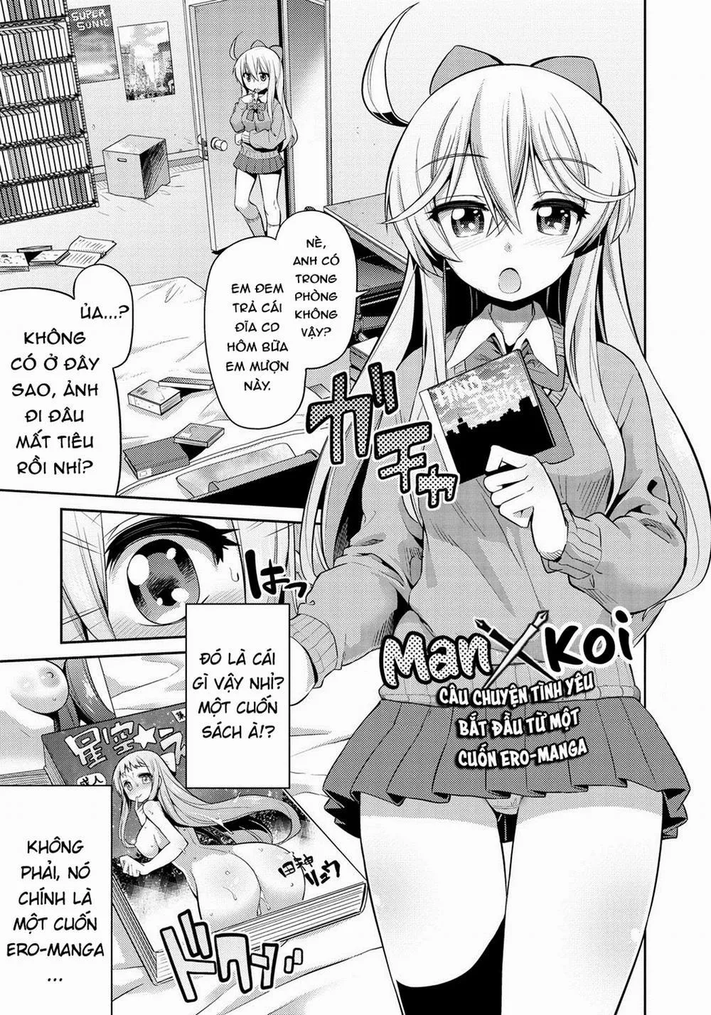 HentaiVN.net - Ảnh 3 - Man x Koi - Chap 1