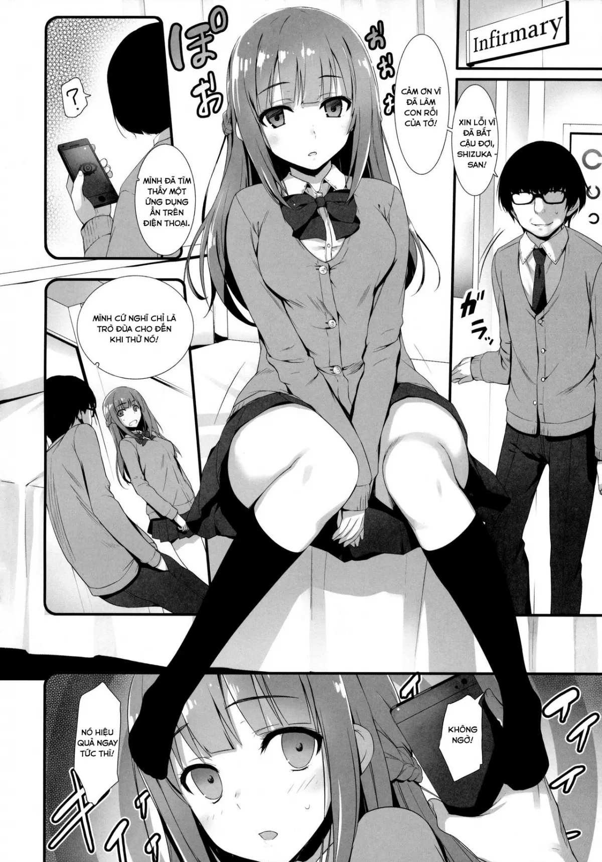 HentaiVN.net - Ảnh 4 - Getting Rejected Hurt so I Had no Choice but to Try to Hypnotise Her. [Furarete Kuyashikatta node Shikatanaku Saimin de Kanojo ni Shitemimashita.] - Chap 1