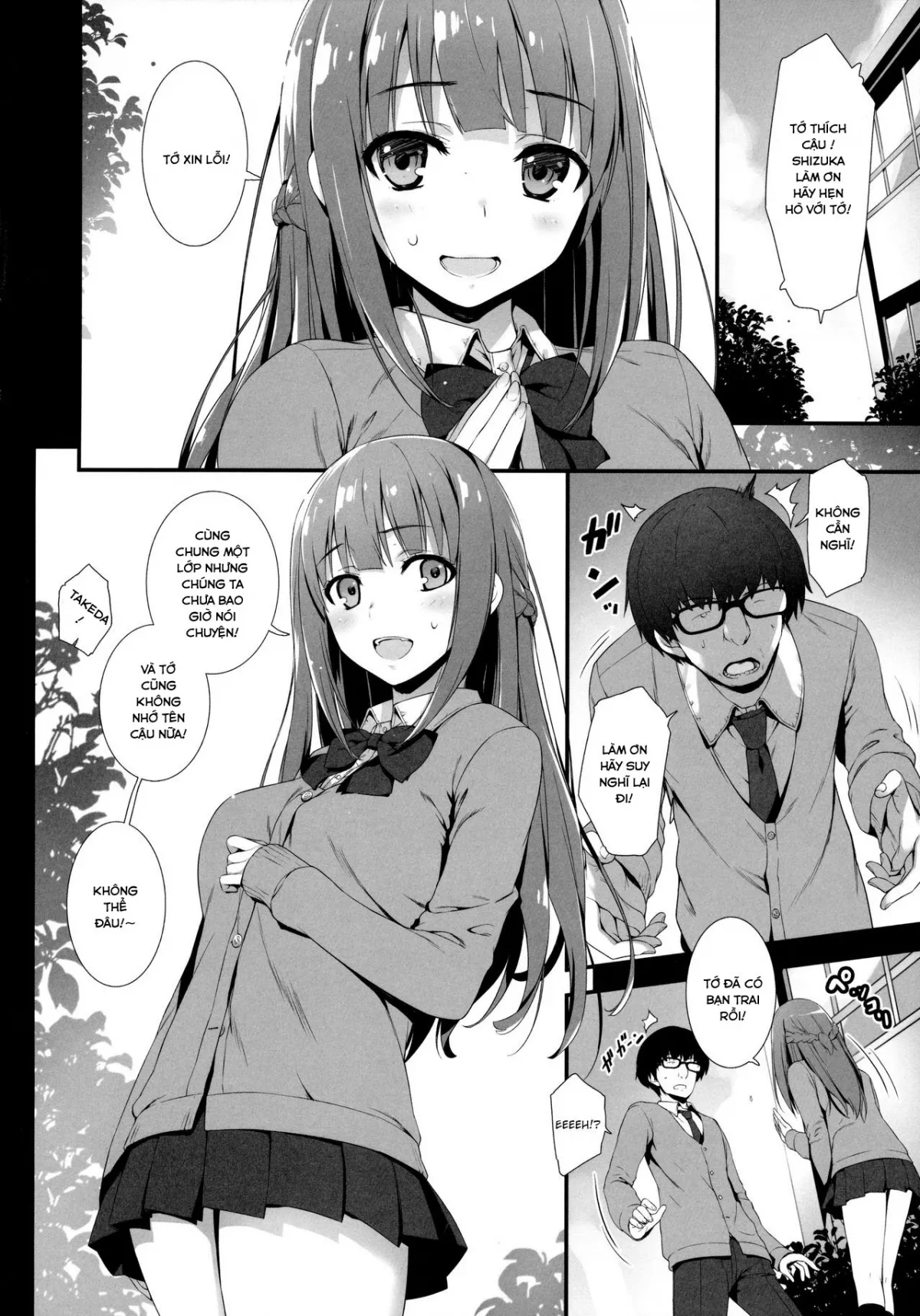 HentaiVN.net - Ảnh 6 - Getting Rejected Hurt so I Had no Choice but to Try to Hypnotise Her. [Furarete Kuyashikatta node Shikatanaku Saimin de Kanojo ni Shitemimashita.] - Chap 1