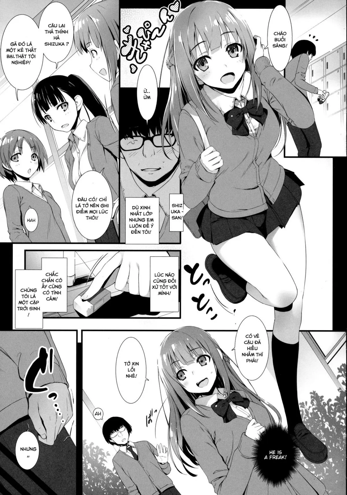 HentaiVN.net - Ảnh 7 - Getting Rejected Hurt so I Had no Choice but to Try to Hypnotise Her. [Furarete Kuyashikatta node Shikatanaku Saimin de Kanojo ni Shitemimashita.] - Chap 1