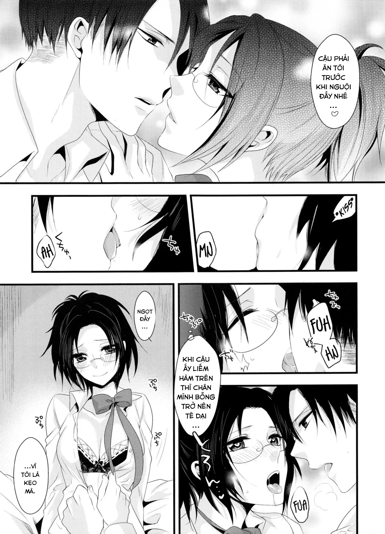 HentaiVN.net - Ảnh 13 - Candy Holic(Attack on Titan) - Chap 1
