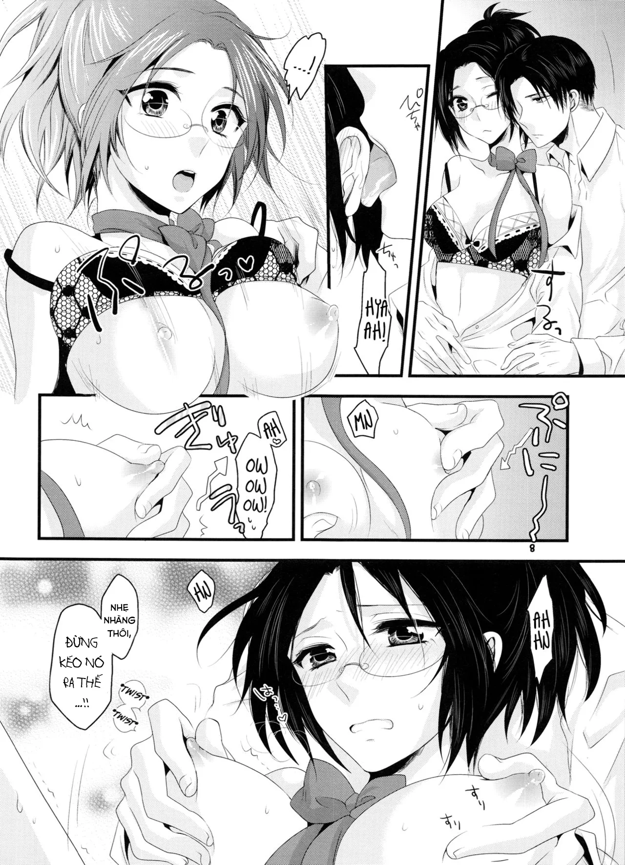 HentaiVN.net - Ảnh 14 - Candy Holic(Attack on Titan) - Chap 1