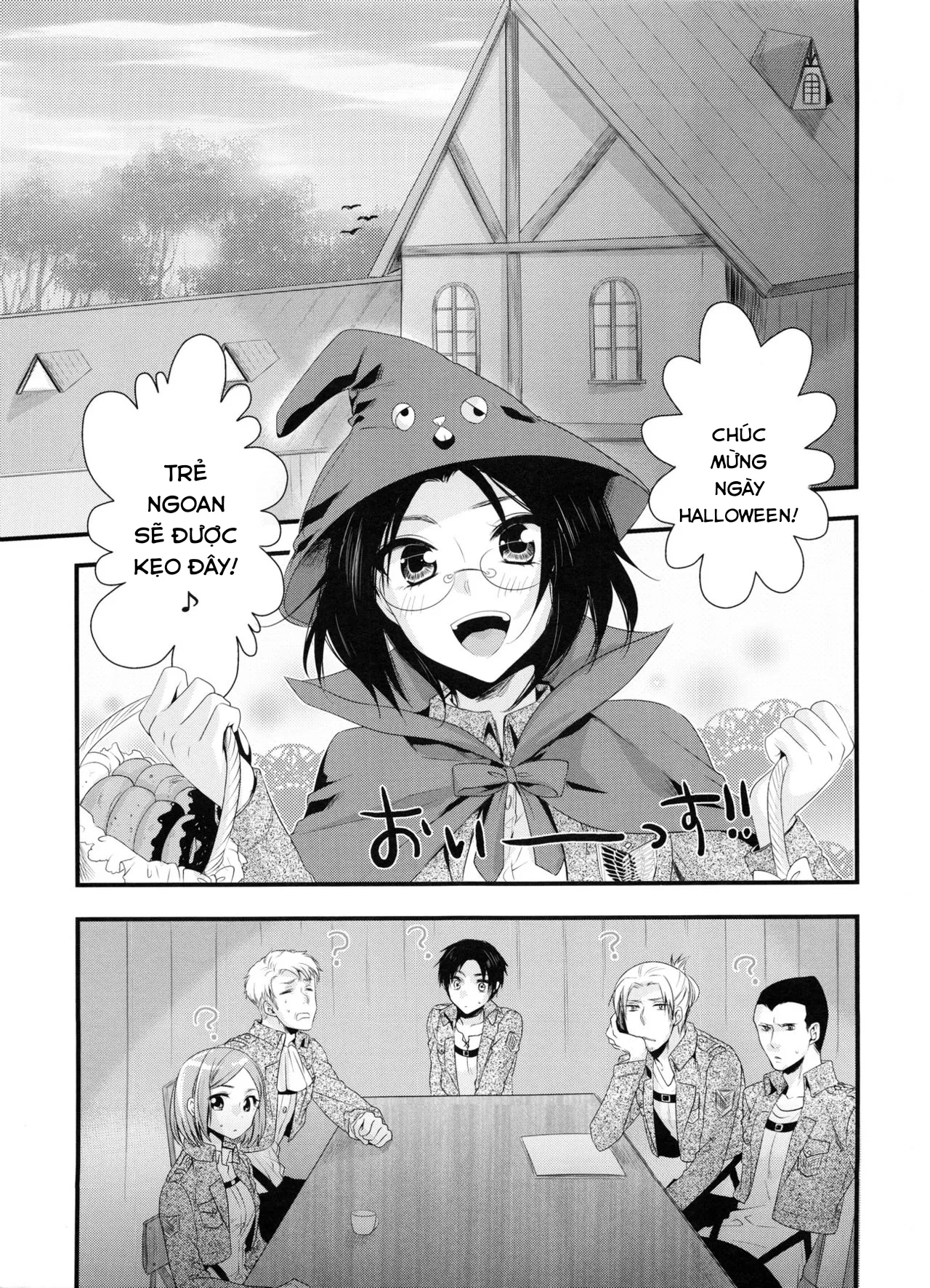 HentaiVN.net - Ảnh 5 - Candy Holic(Attack on Titan) - Chap 1