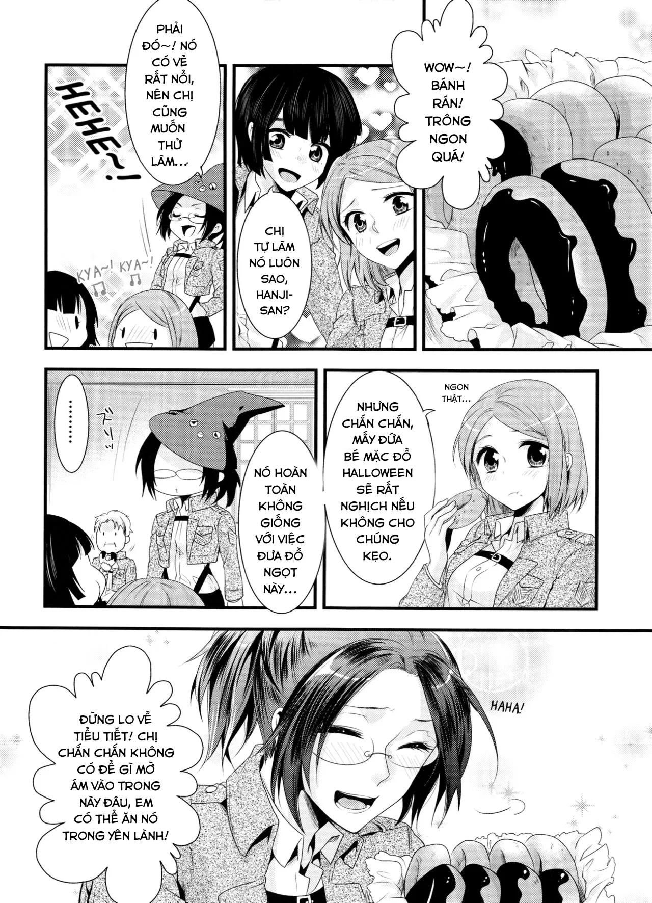 HentaiVN.net - Ảnh 6 - Candy Holic(Attack on Titan) - Chap 1