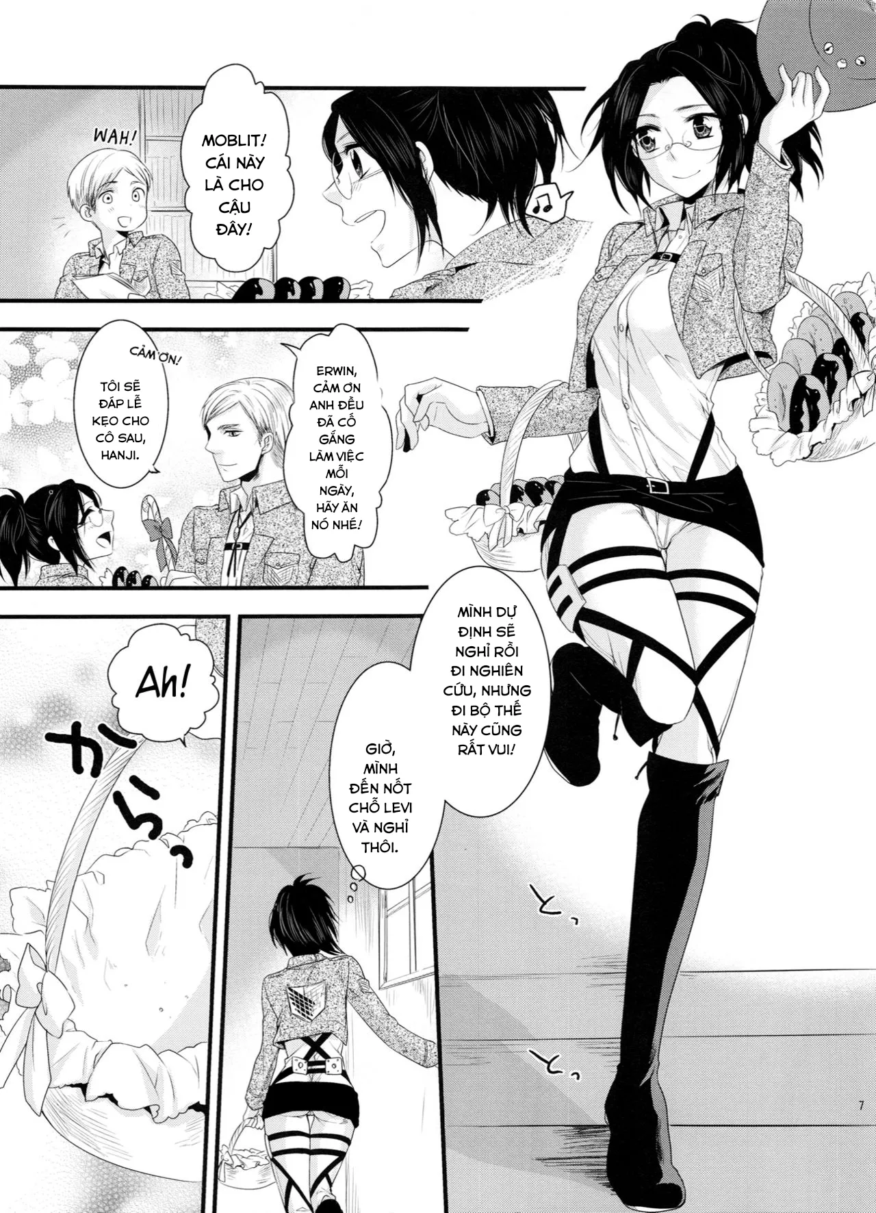 HentaiVN.net - Ảnh 7 - Candy Holic(Attack on Titan) - Chap 1