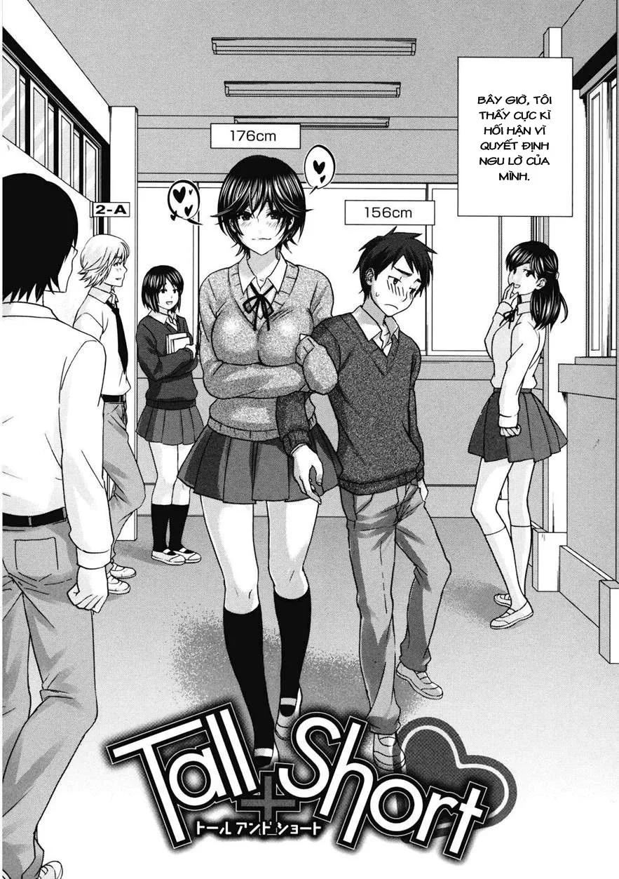 HentaiVN.net - Ảnh 3 - Tall + Short [Cao và Lùn] - Chap 1